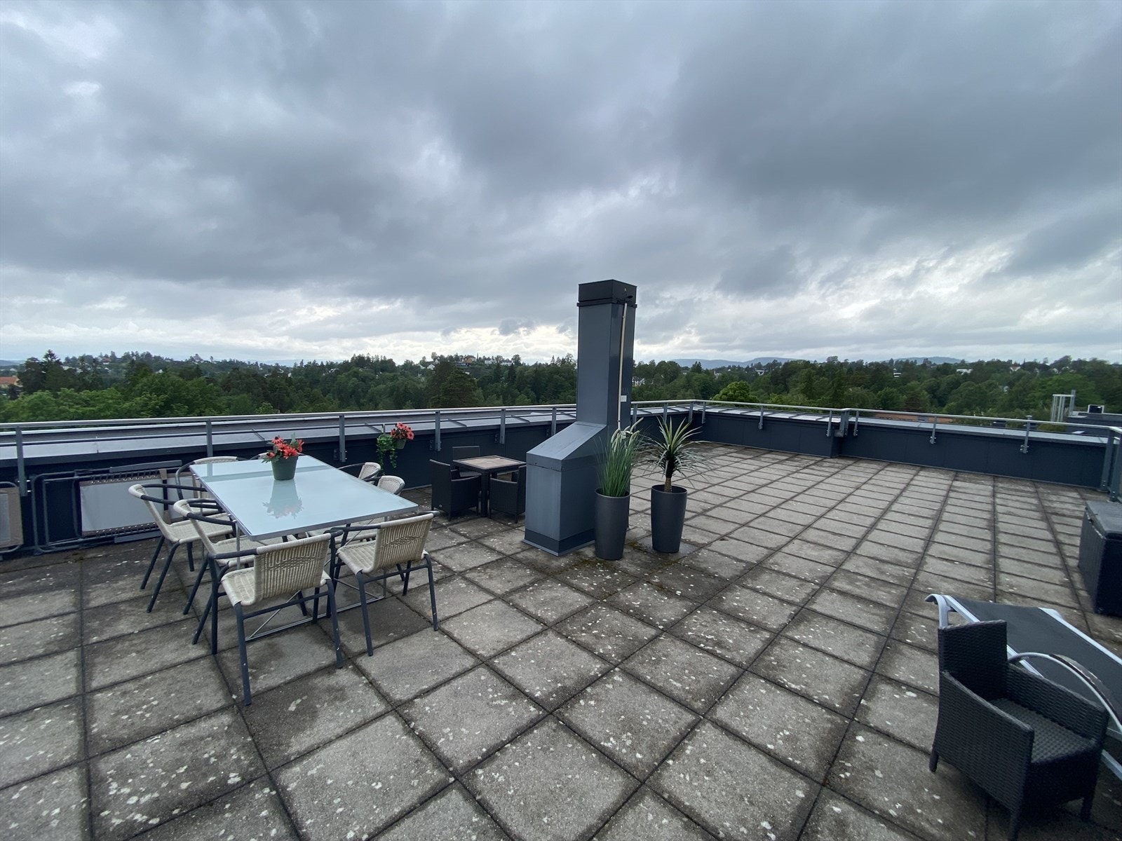 Felles takterrasse Galleribilde