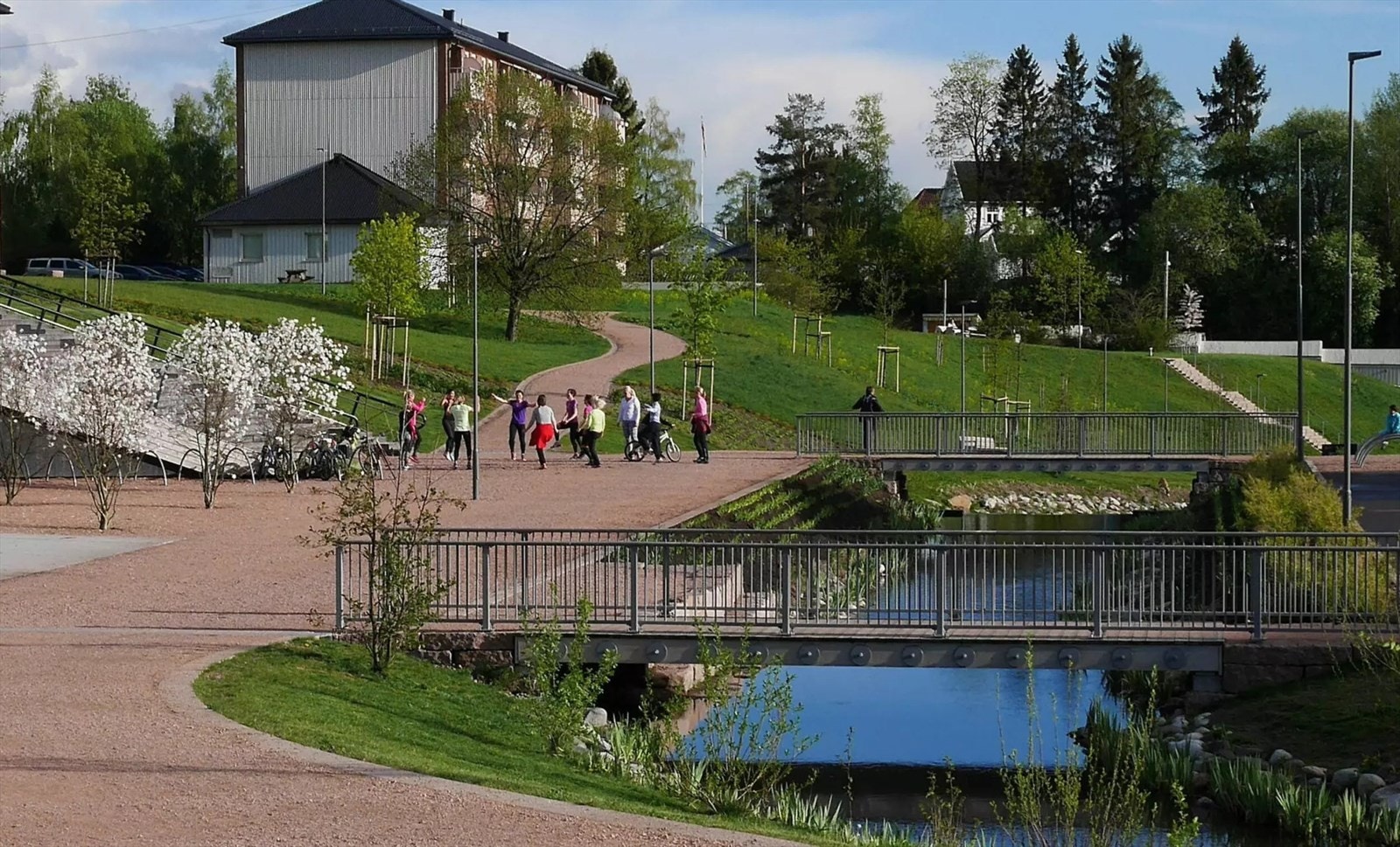 Bare ca 800 meters gange til Bjerkedalen Park Galleribilde