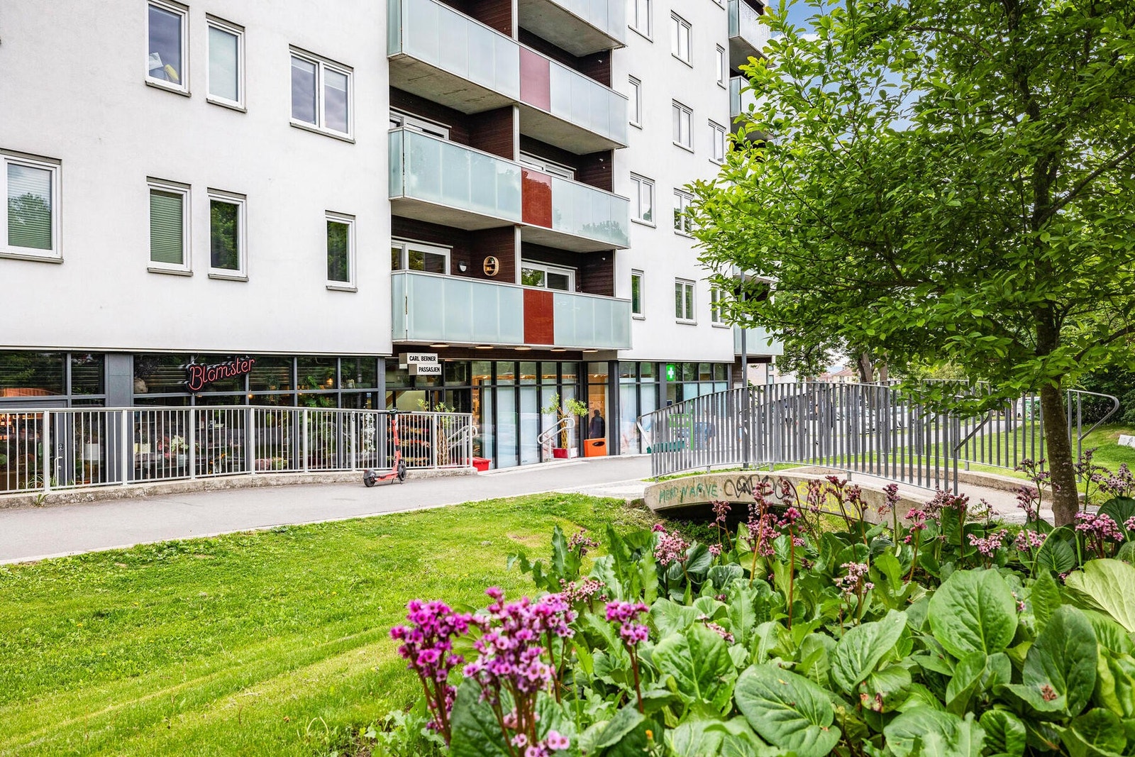 Carl Berner Passasjen med godt butikkutvalg. Galleribilde