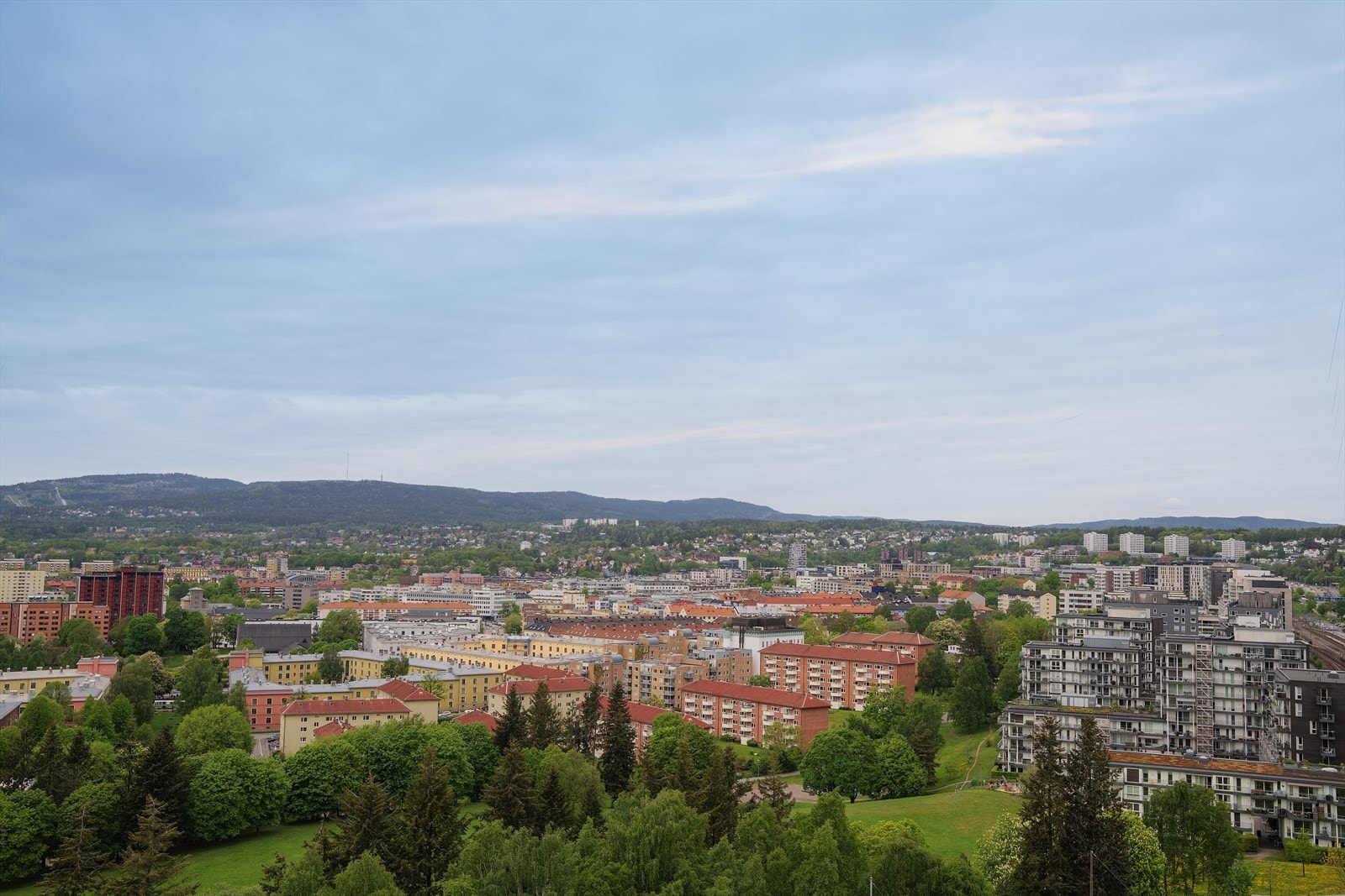 Utsikt over Oslo Galleribilde