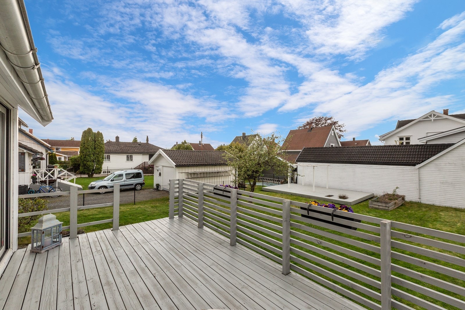 Veranda med fine solforhold Galleribilde