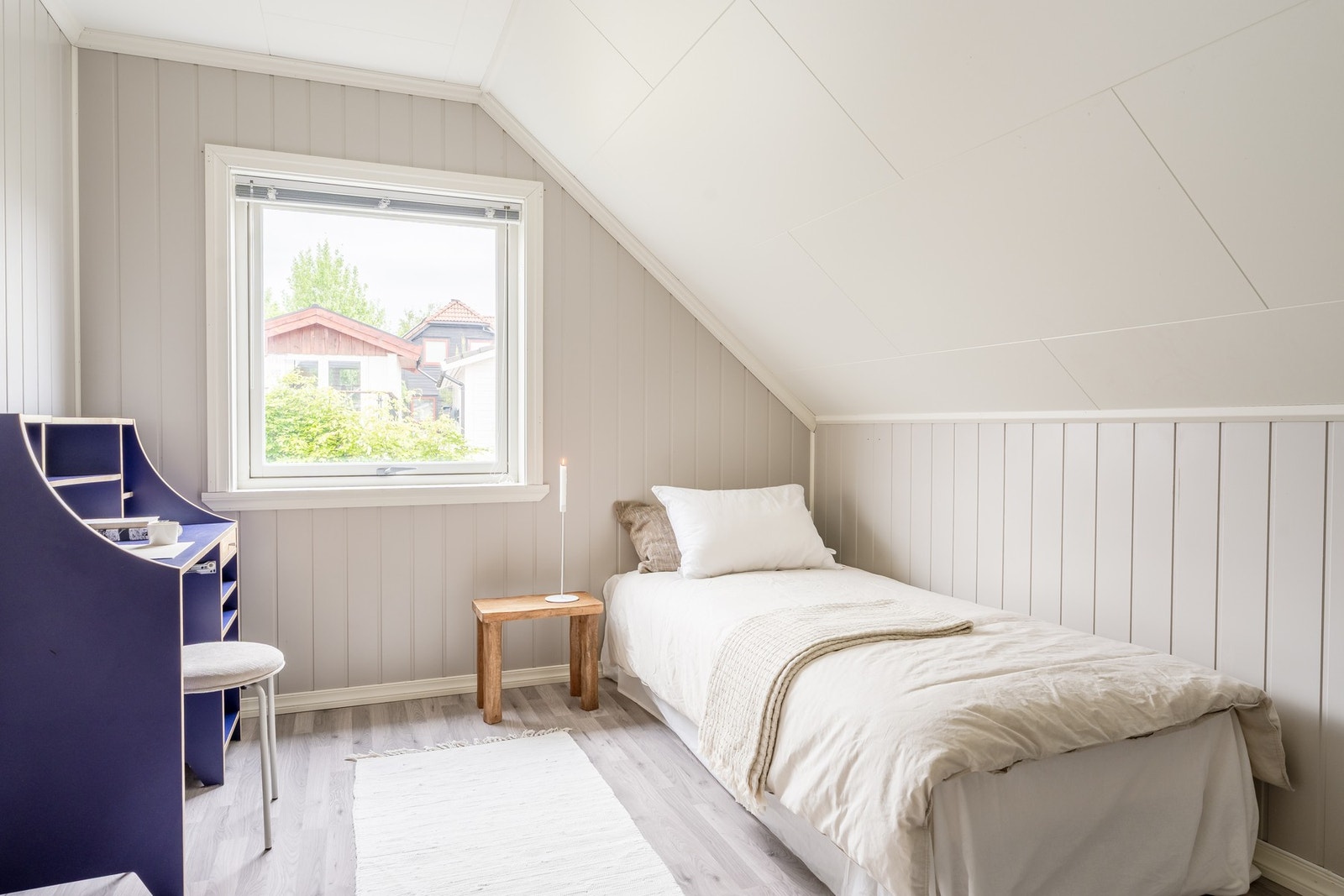 Lyst og fint soverom. Galleribilde