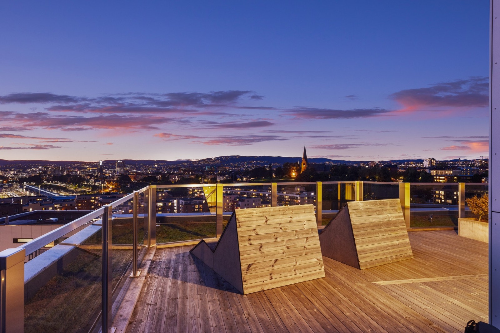 Felles takterrasse Galleribilde