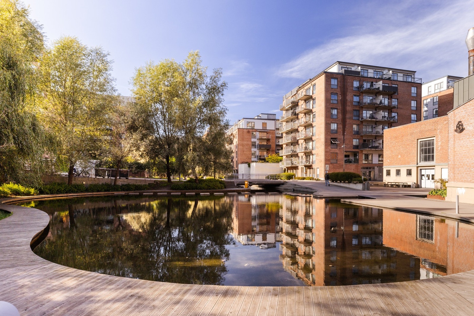 Vannspeil i Kvernerbyen Galleribilde