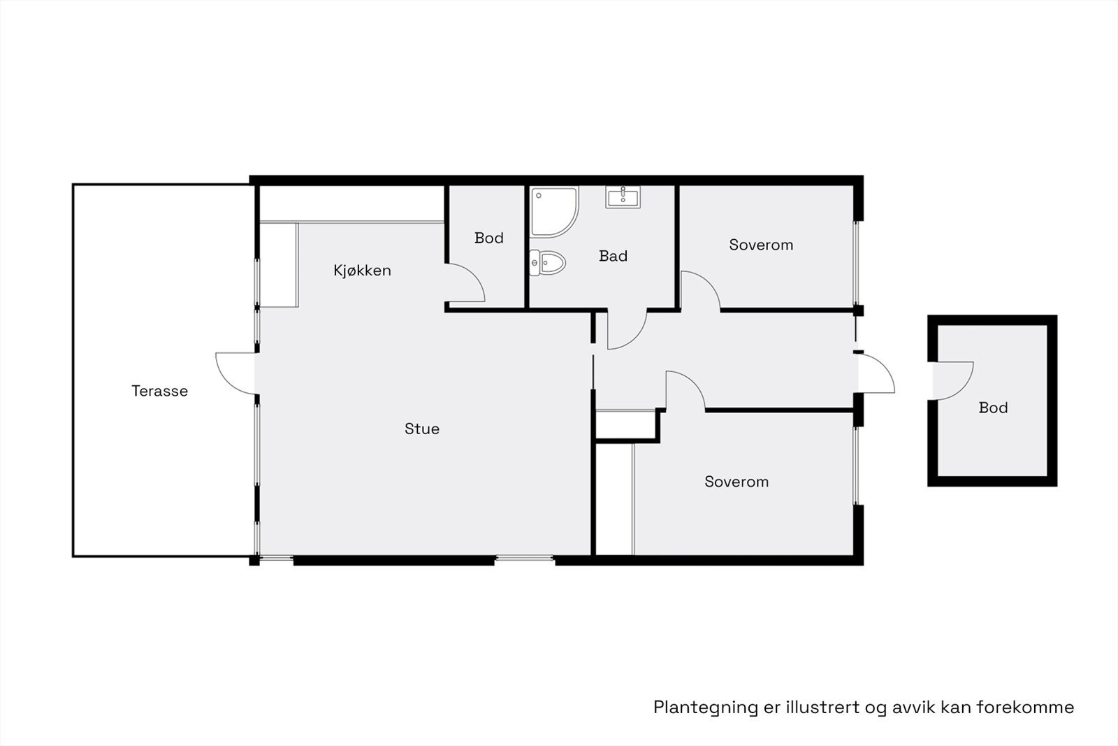 Planskisse | Kjenndalsbrotet 36 Galleribilde