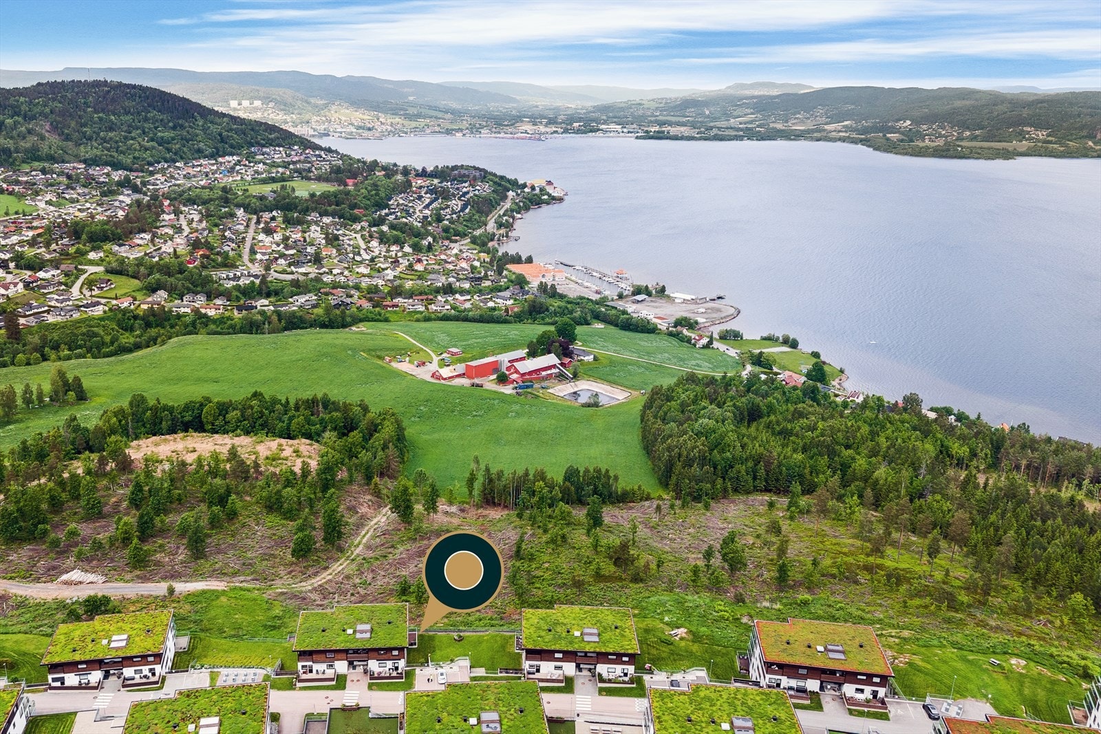 Nydelig og naturskjønt område Galleribilde