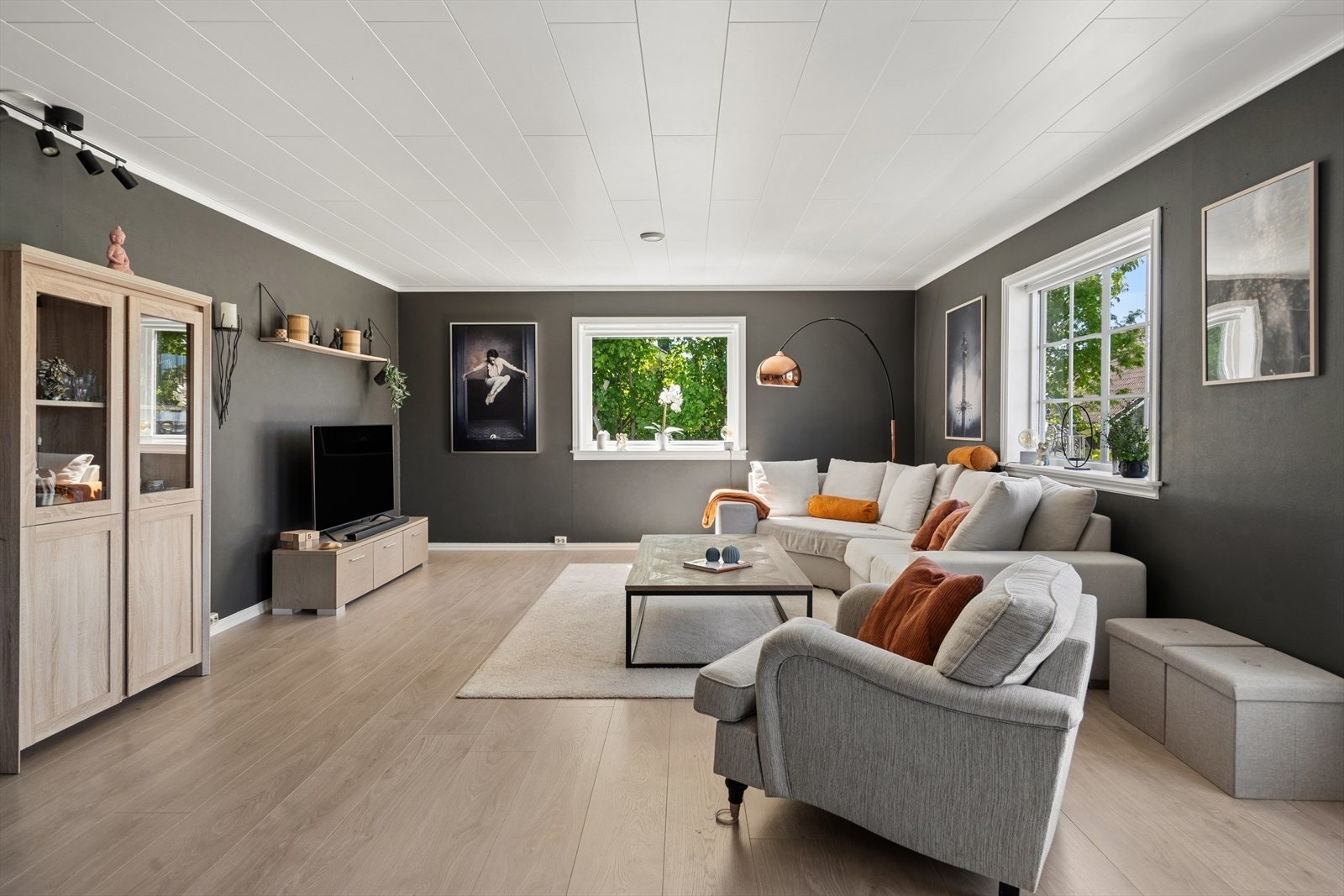 Gulv av laminat Galleribilde