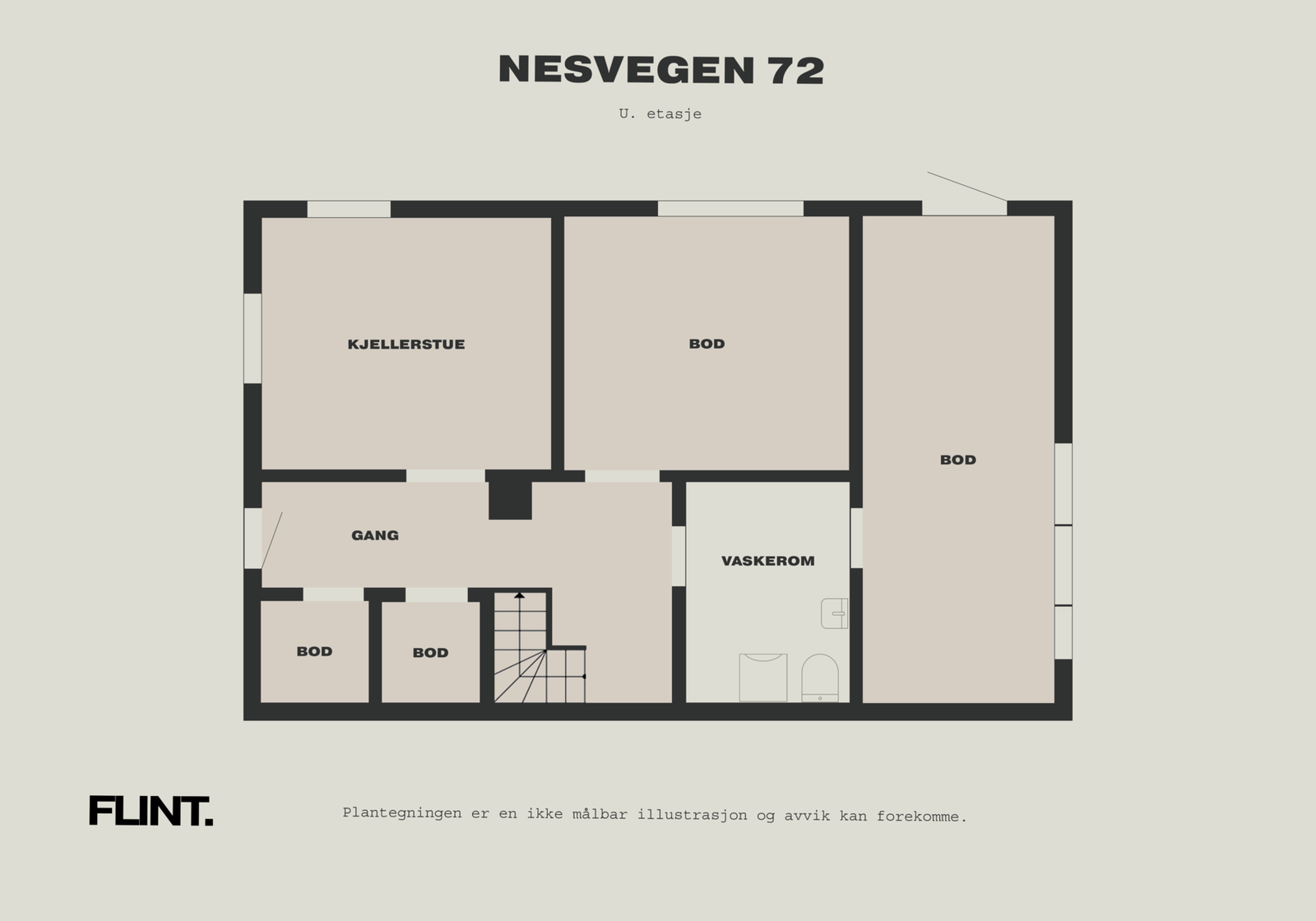 Plantegning U.etasje Galleribilde