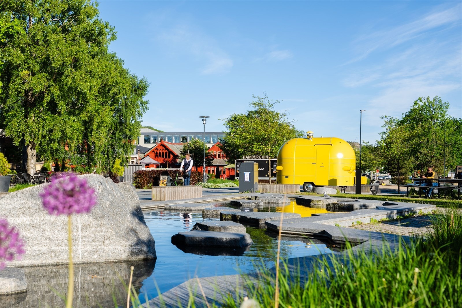 Hyggelige møteplasser i sentrum. Galleribilde