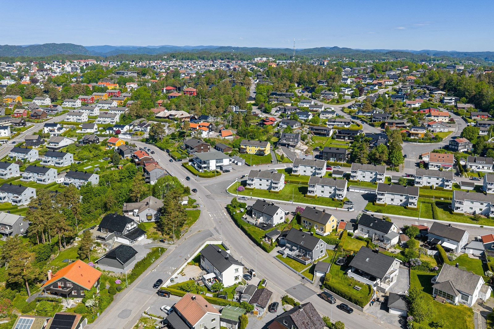 Oversikt over nabolaget Galleribilde