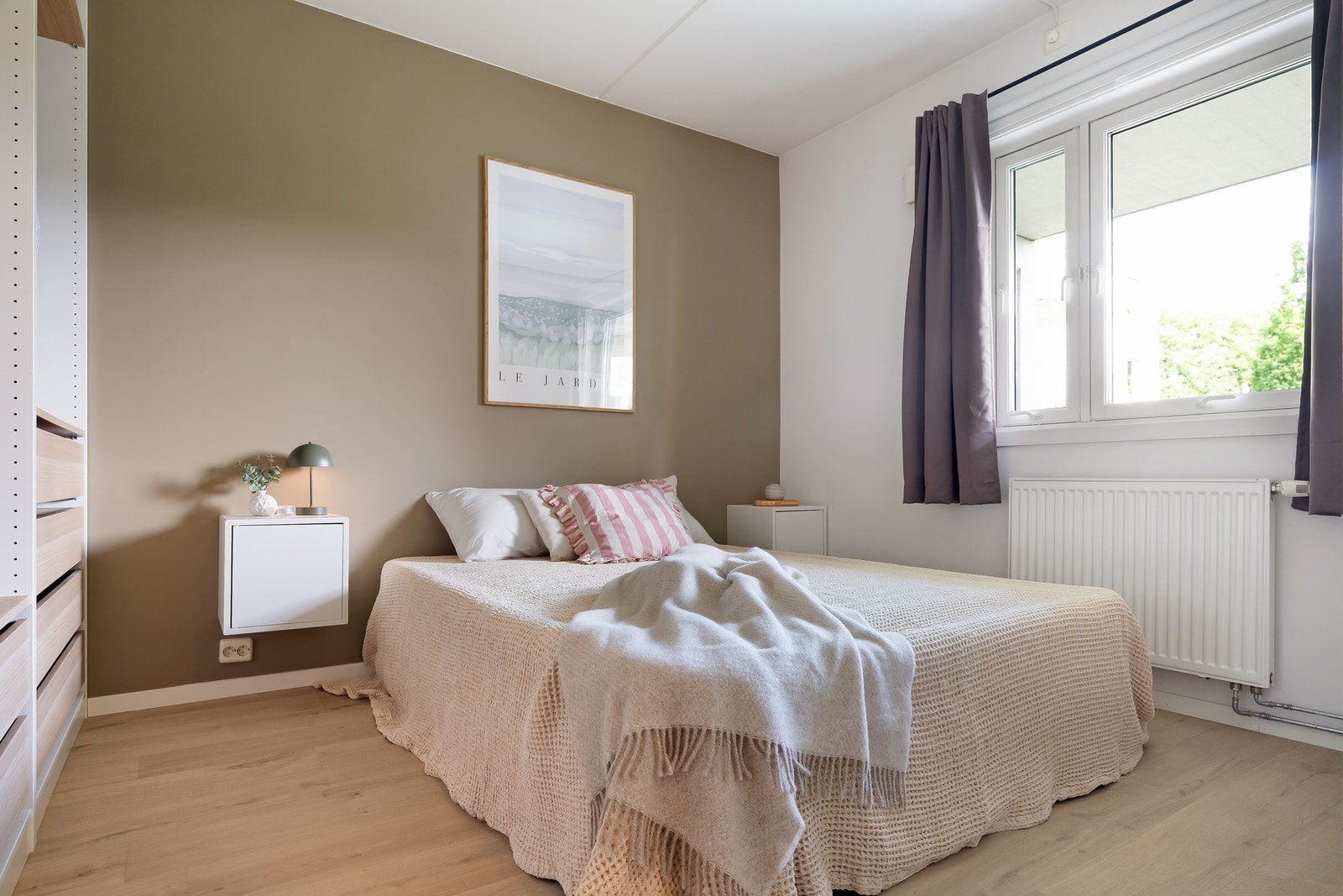 Leiligheten har to fine soverom. Galleribilde