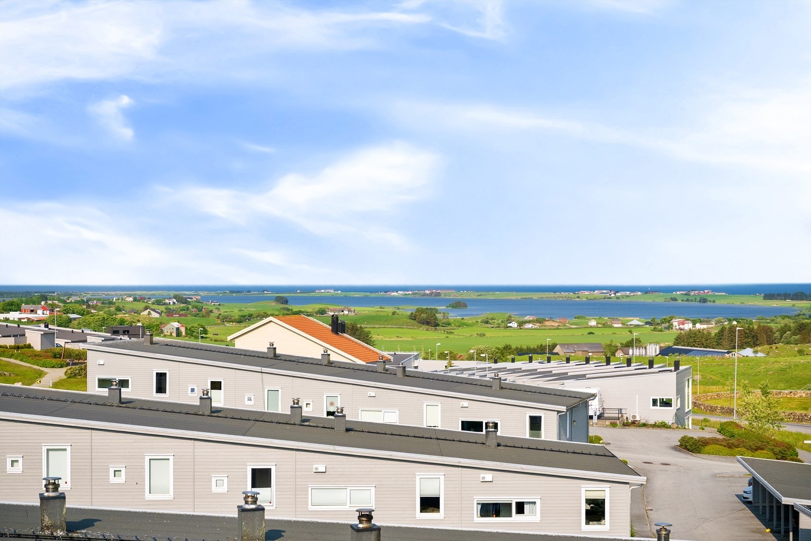 Fra leiligheten er det en fantastisk utsikt Galleribilde