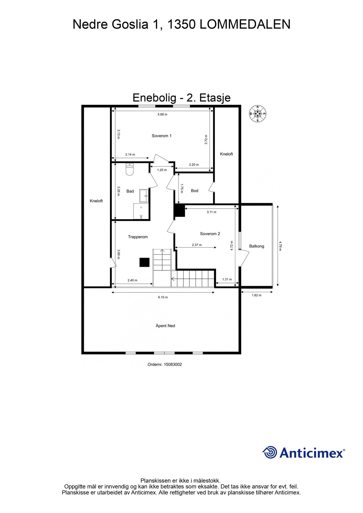 Plantegning 2 etg Galleribilde