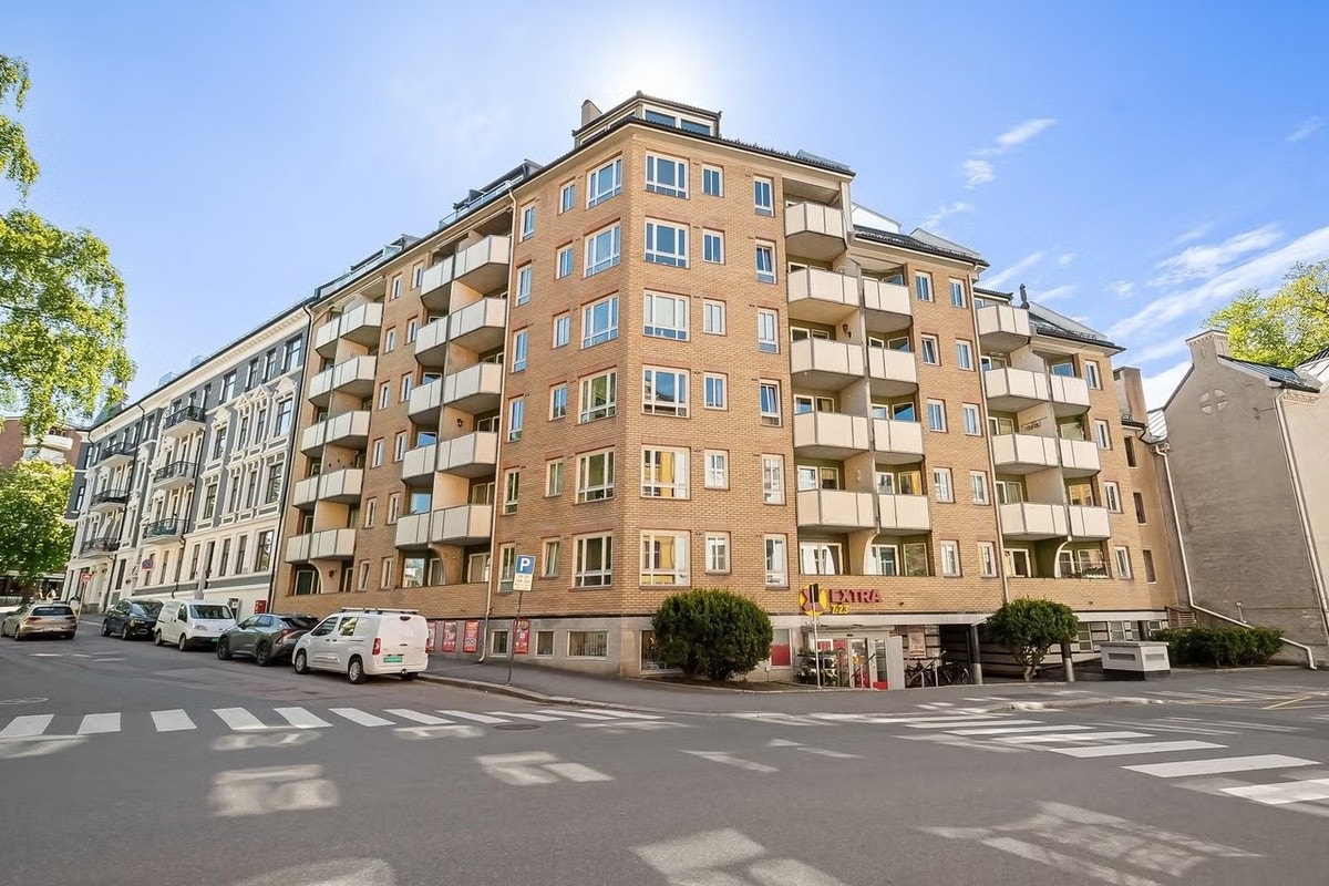 Her i bygget er det fredelig og veldig lettvint å bo Galleribilde