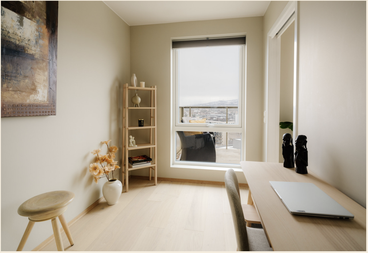 Blir dette et soverom, gjesterom eller kontor med utsikt? Galleribilde