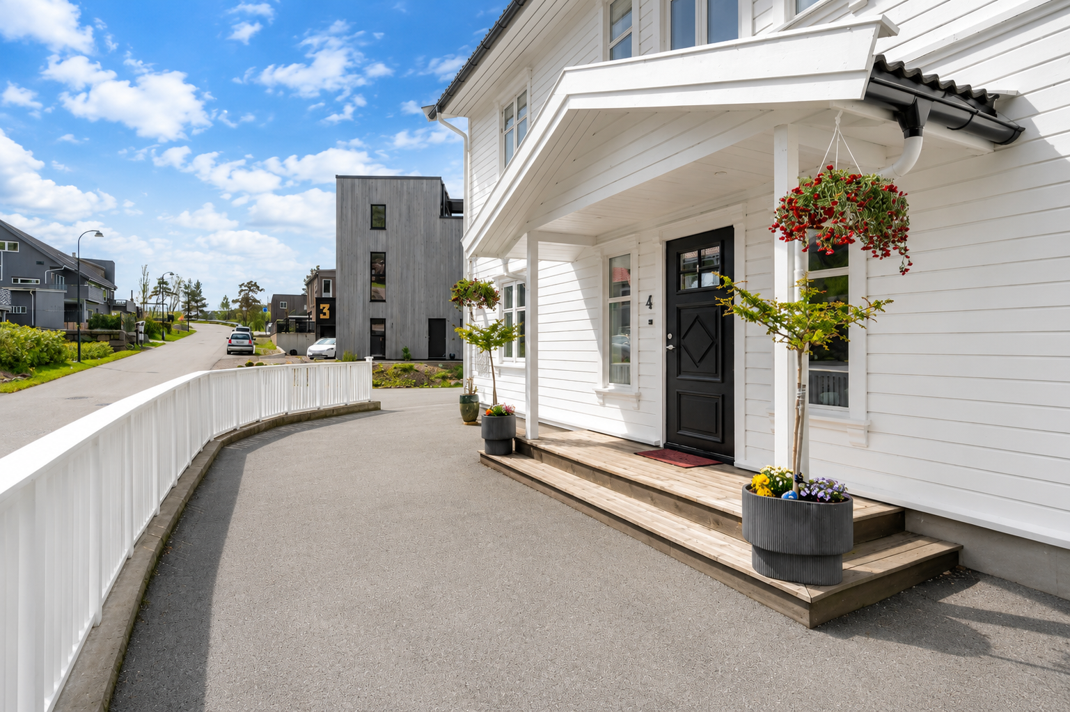 Innbydende inngangsparti Galleribilde