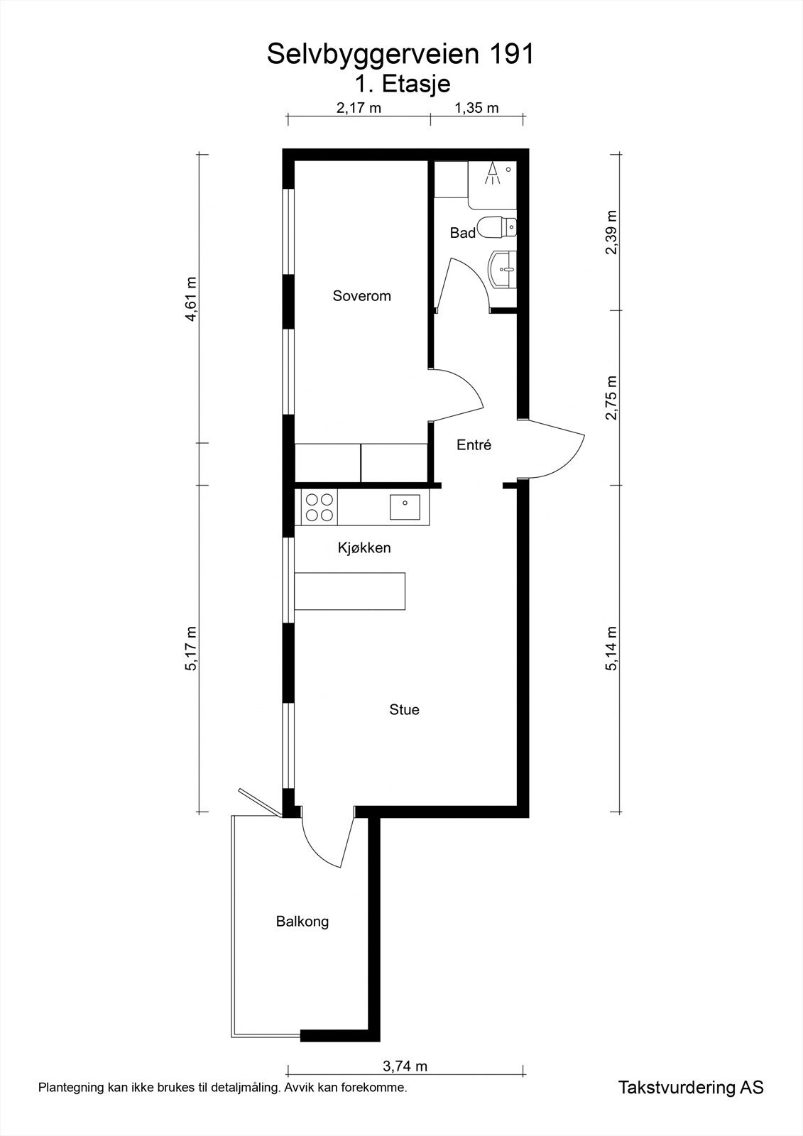 Plantegning. I tillegg medfølger både lofts- og kjellerbod. Galleribilde
