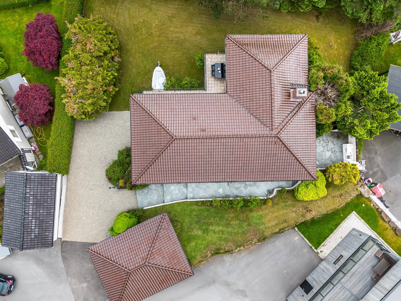 Dronefoto Galleribilde