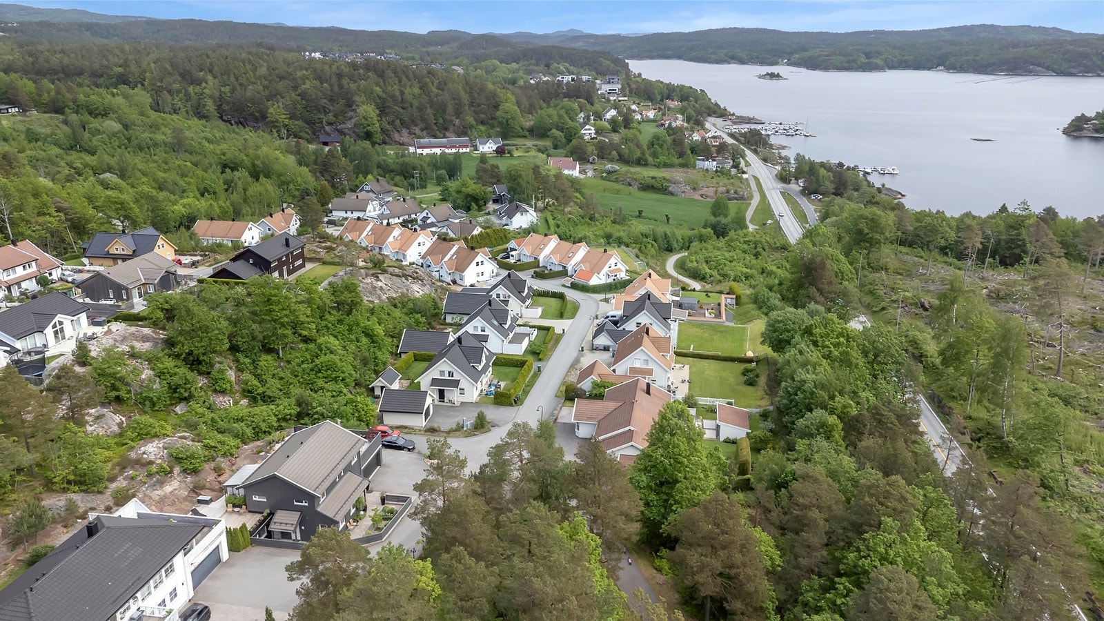 Dronefoto. Galleribilde