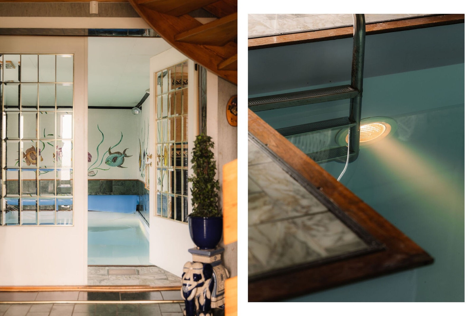 Boligen har et fantastisk bassengrom som fungerer som en egen velværeavdeling. Galleribilde