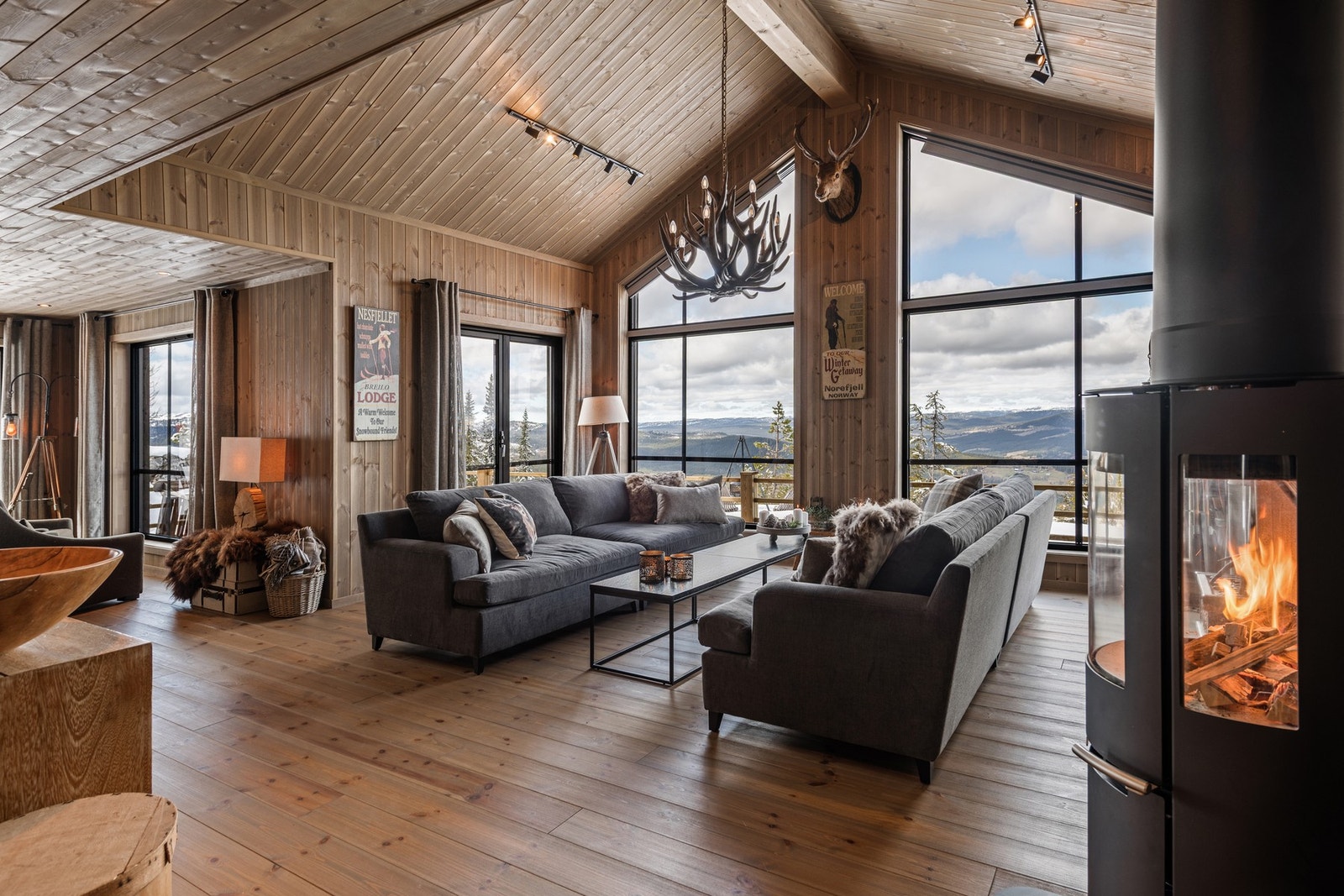 Soneinndelinger med flere møbleringsmuligheter. Galleribilde