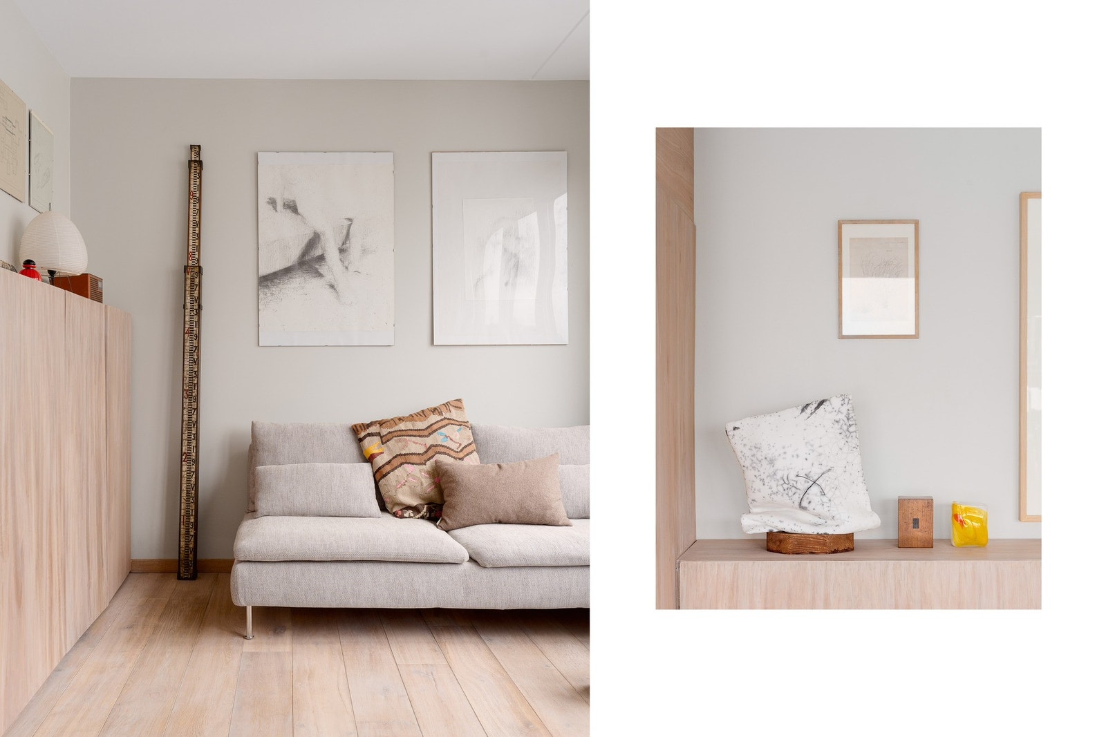 Dette er en arkitekttegnet og stilren studioleilighet i minimalistisk japansk stil. Galleribilde