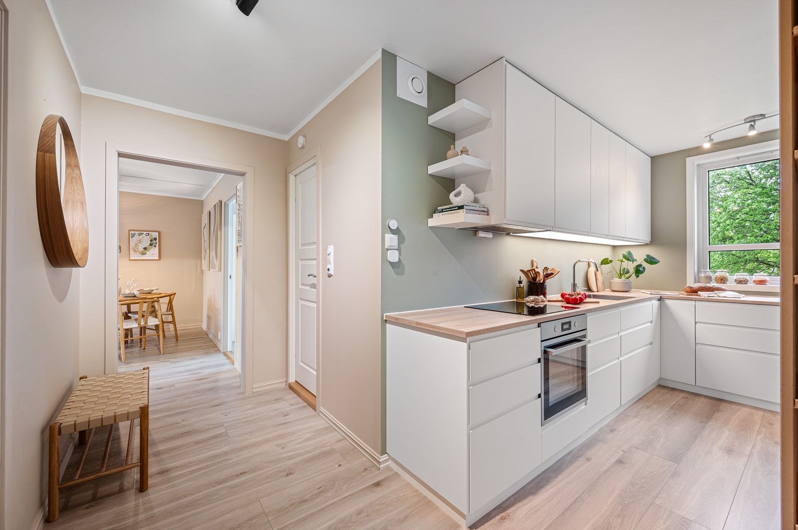 - Kjøkkenet måler 7,5m² - Galleribilde