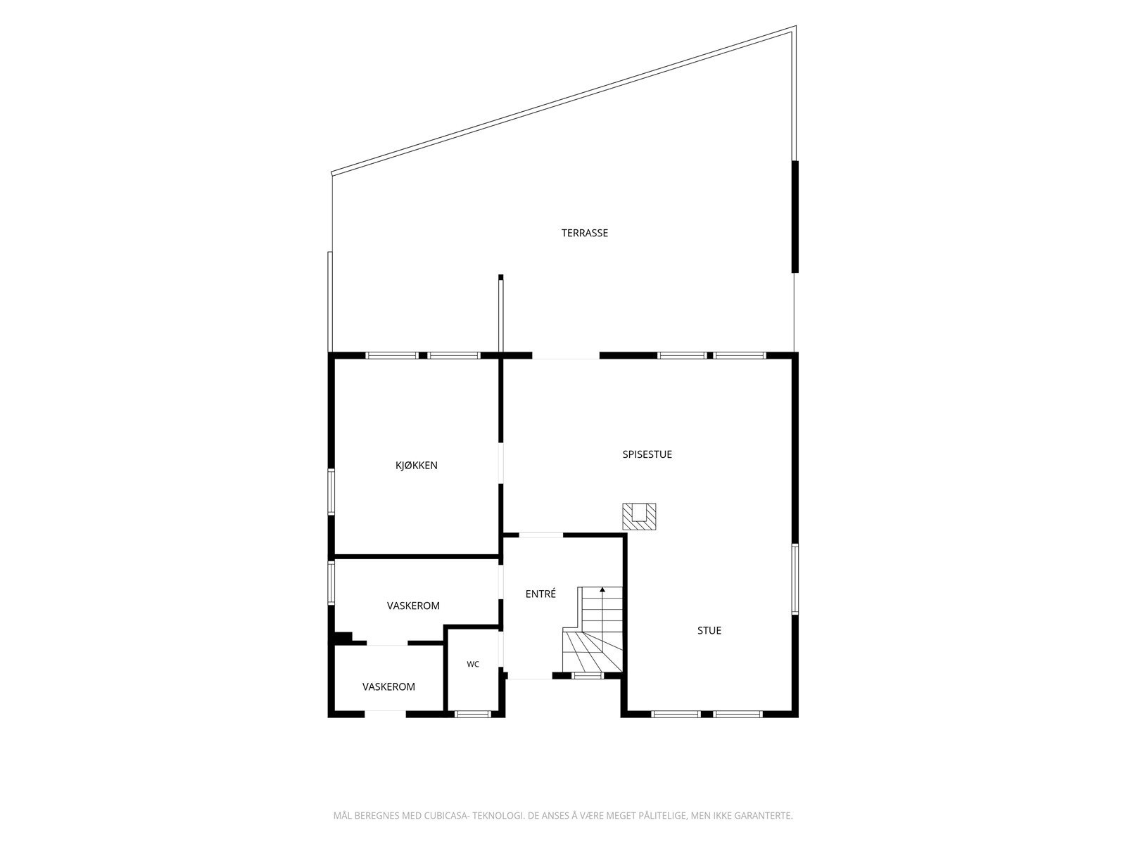 Plantegning 1.etg. Galleribilde