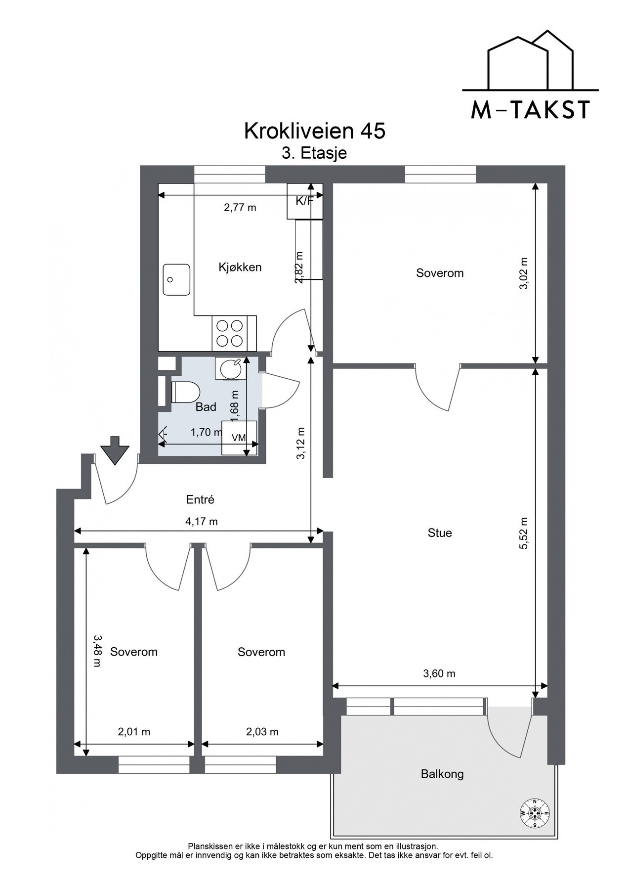 Gjennomgående og luftig planløsning - Leiligheten disponerer en kjellerbod på ca. 3,6 m² samt en loftsbod med skråtak og et gulvareal på ca. 10 m² Galleribilde