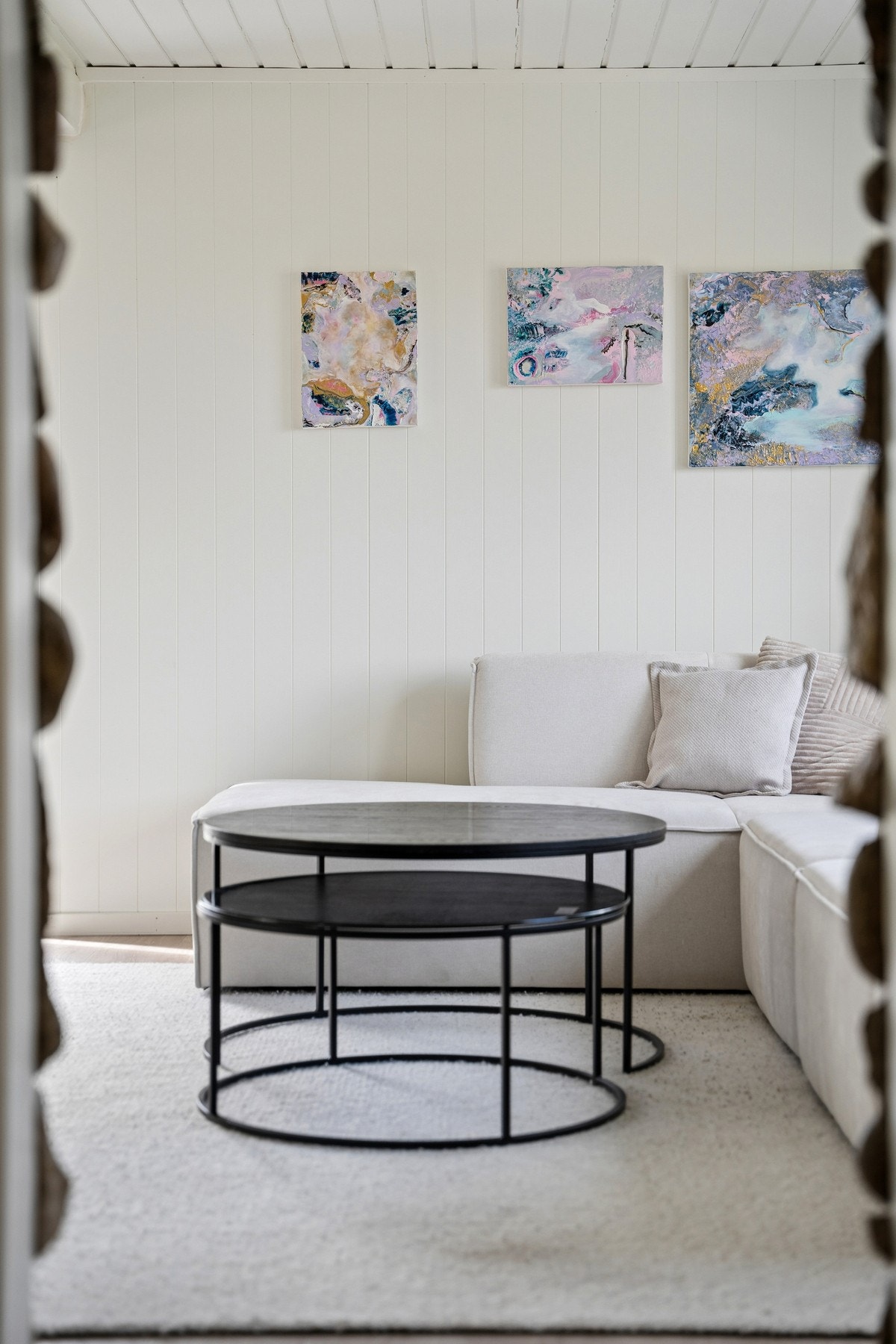 Smakfullt innredet. Galleribilde