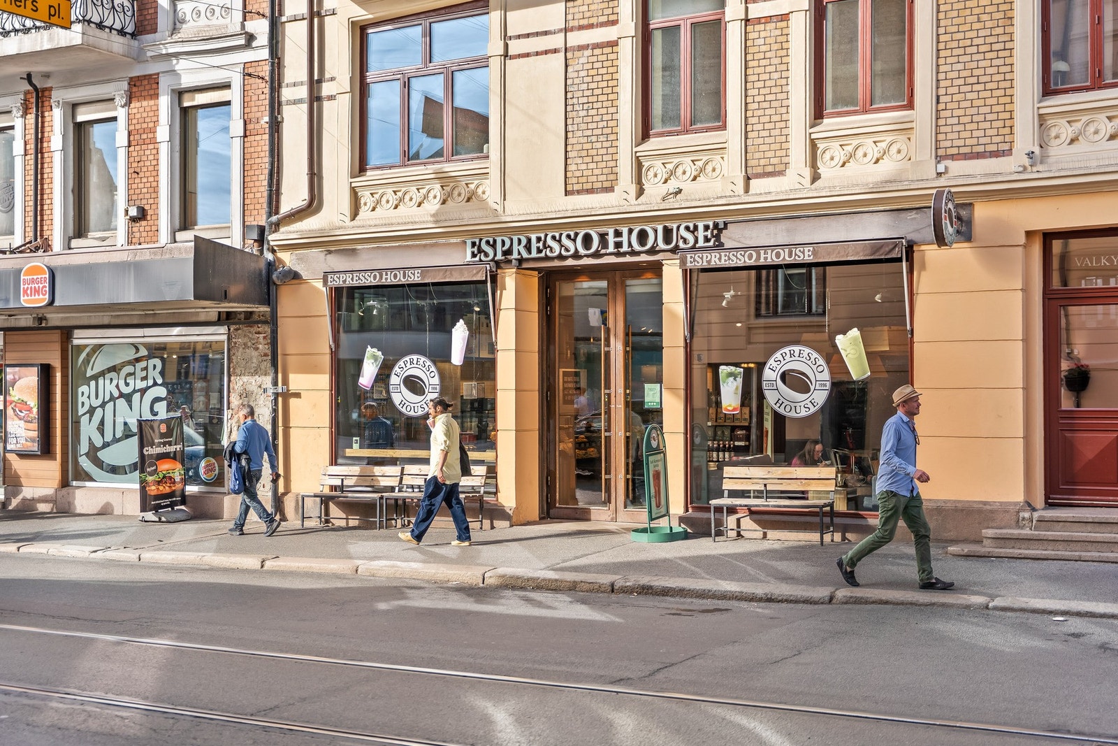 Med flere koselige cafeer Galleribilde