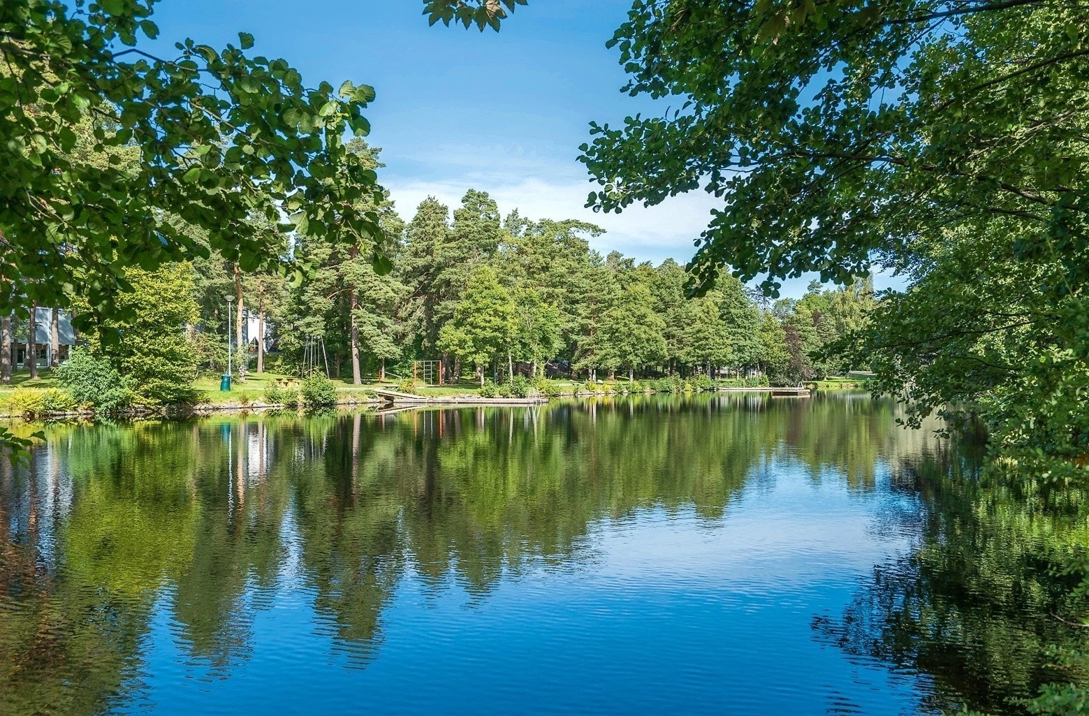 Det er gangavstand til Messeområdet og fine rekreasjonsområdet Galleribilde