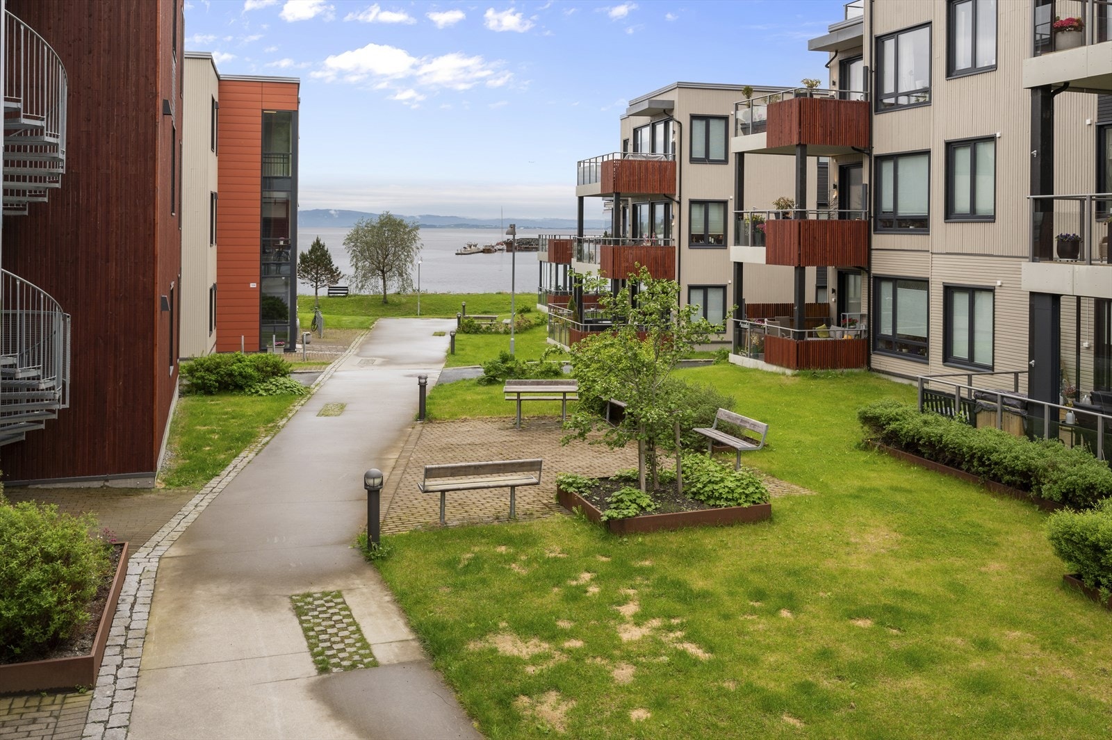 Flotte uteområder som kan disponeres av beboerne Galleribilde