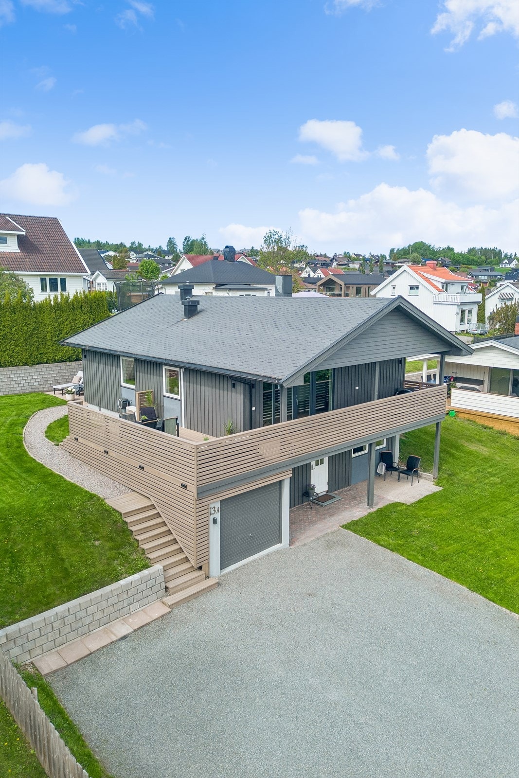 Velkommen til Knausvegen 13A! Foto: Pål Godager v/Efkt Galleribilde