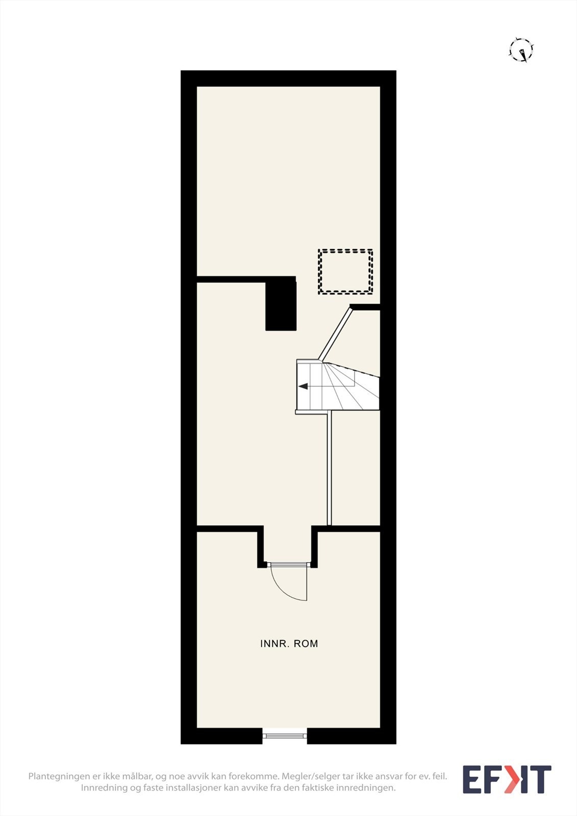 Plantegning for loft. Galleribilde
