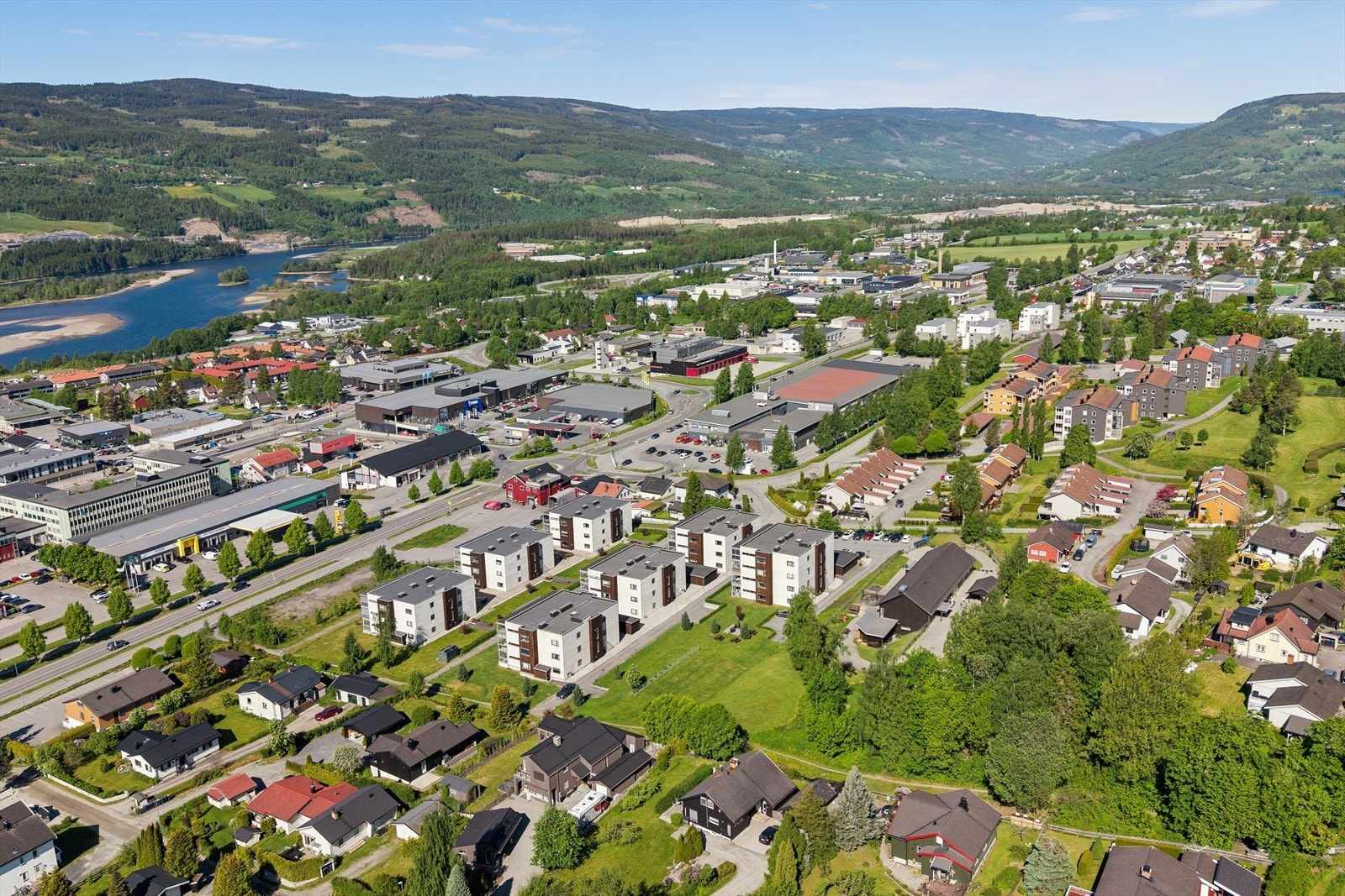 Sameiet Hammermo Terrasse Øvre består av 34 boligseksjoner. Galleribilde