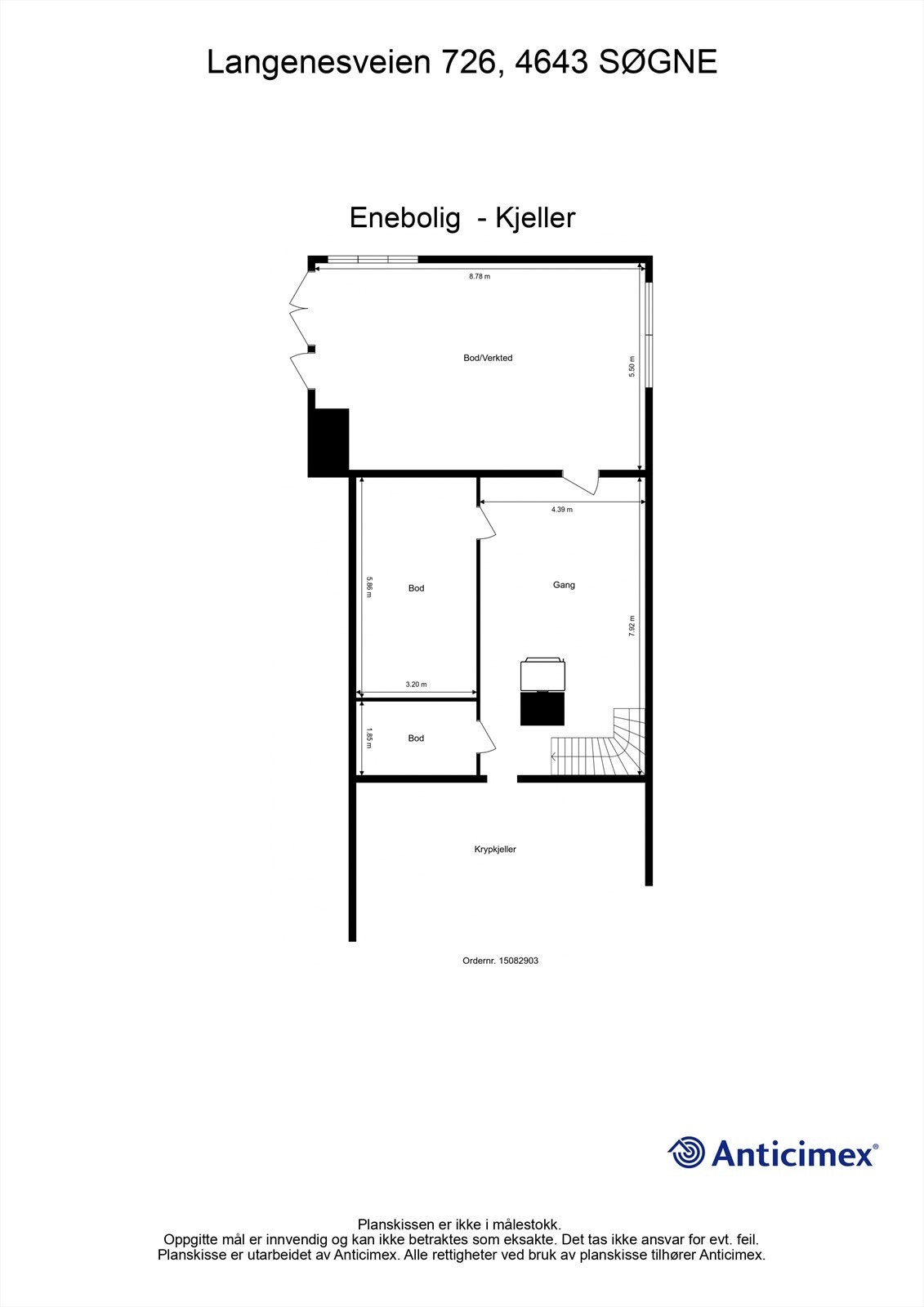 Plantegning - Kjeller Galleribilde