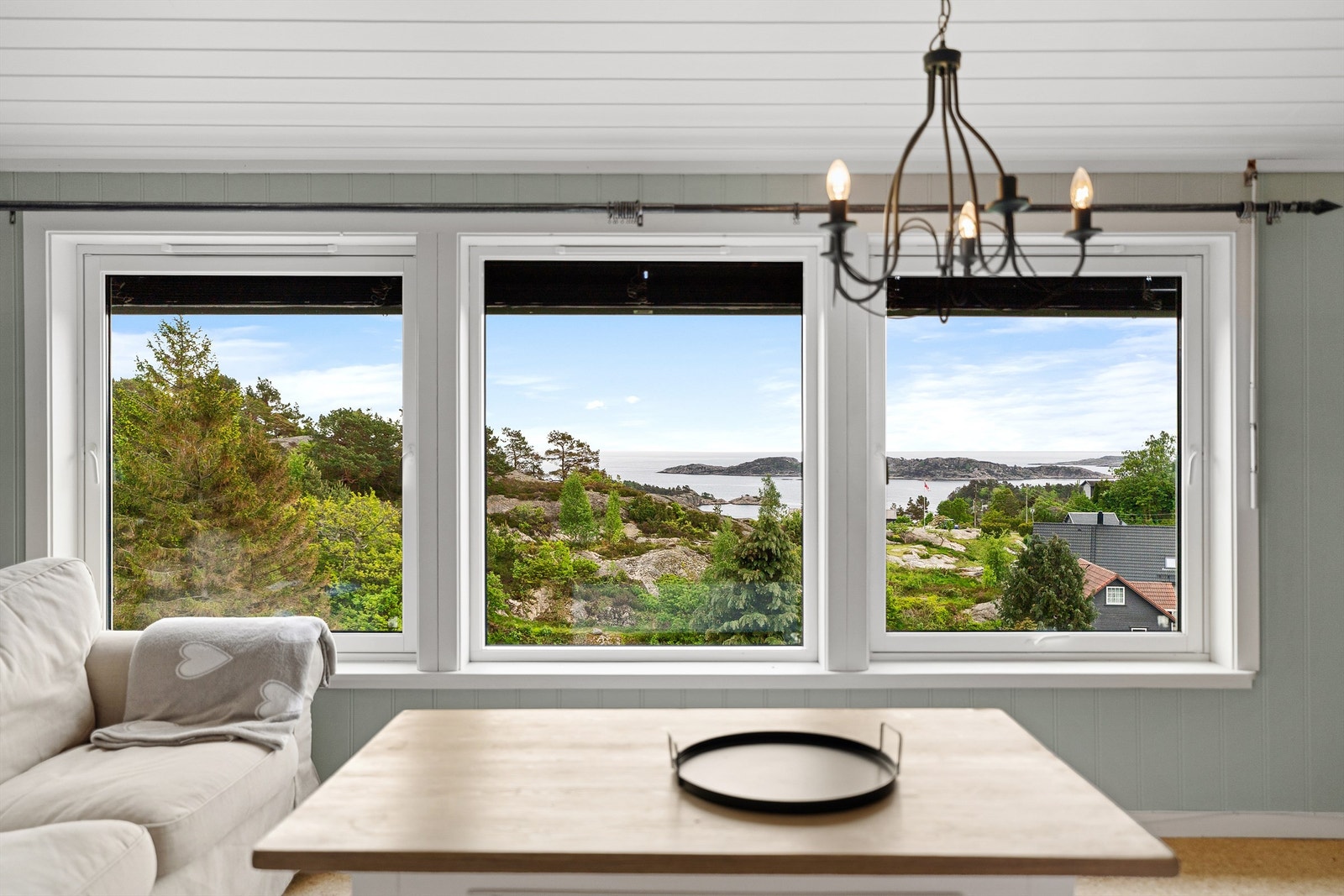 Loftstuen har også den flotteste utsikten. Galleribilde