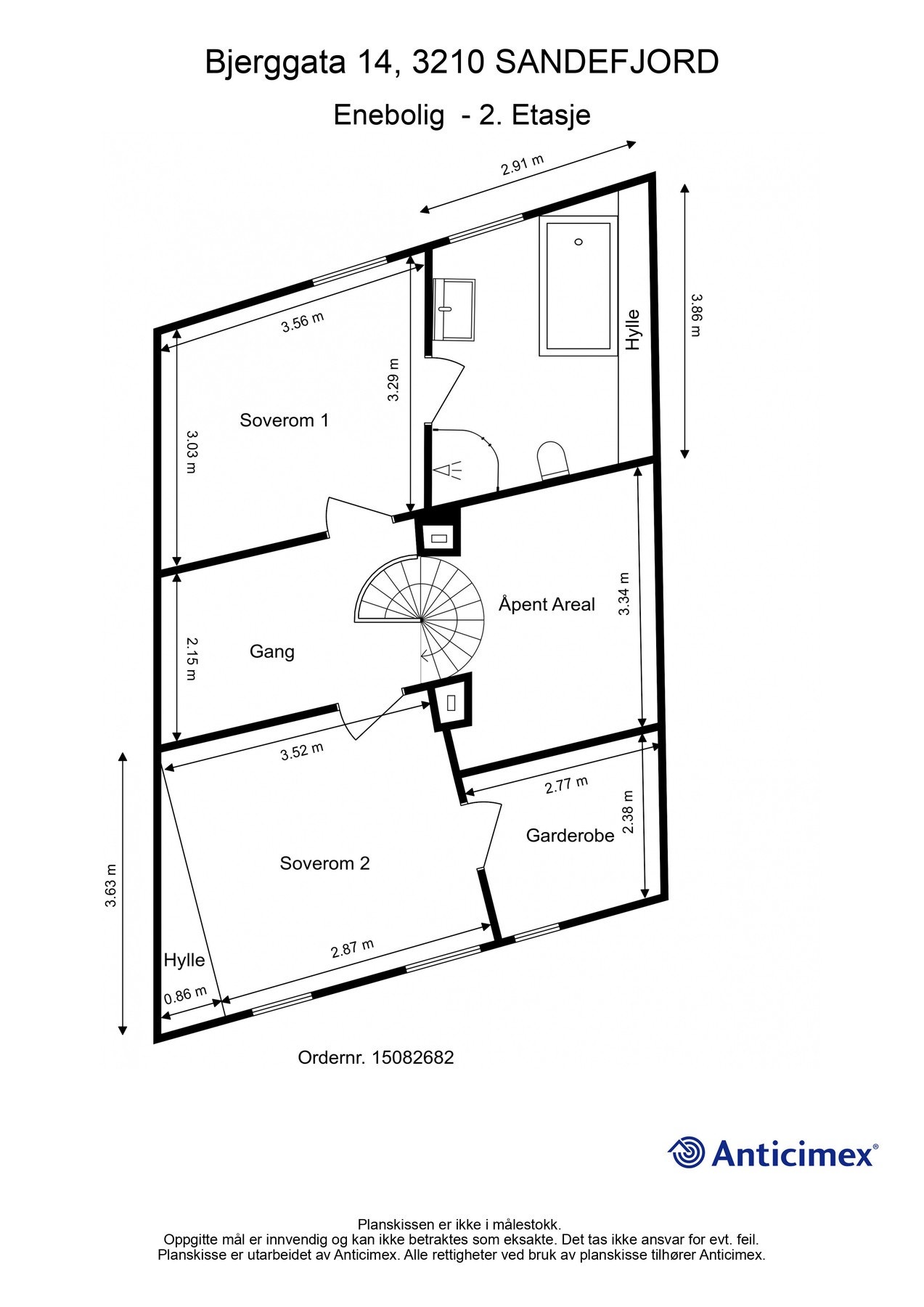 Gjør deg kjent med planløsningen Galleribilde