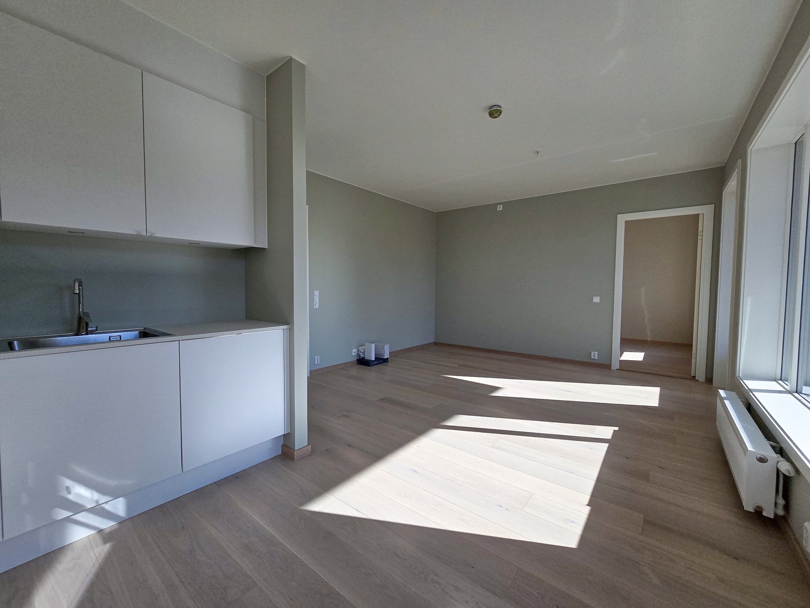 God plass til spisebord og øvrig møblement. Galleribilde