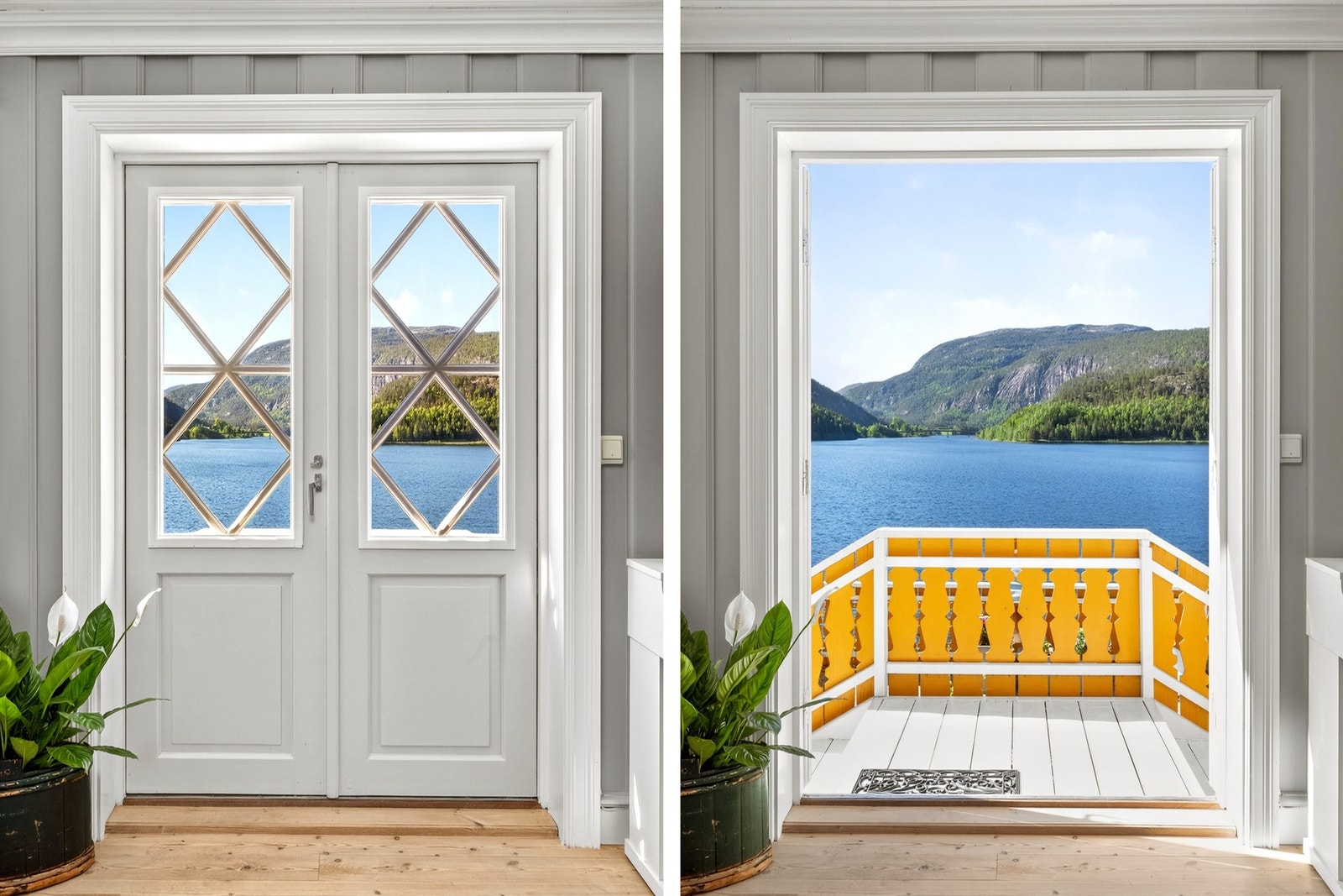Det er ingenting å utsette på utsikten Galleribilde