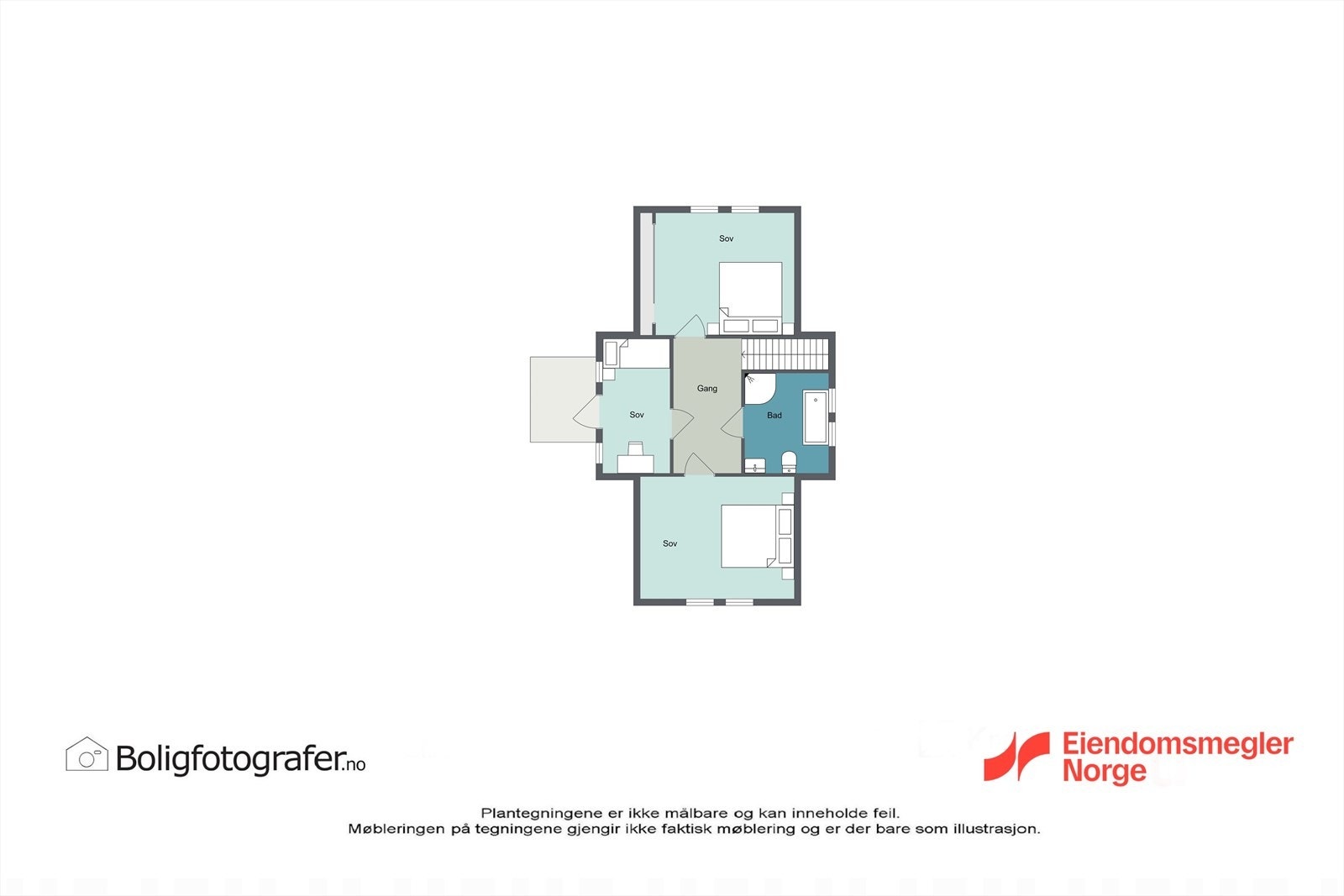 Plantegning 2.etasje Galleribilde