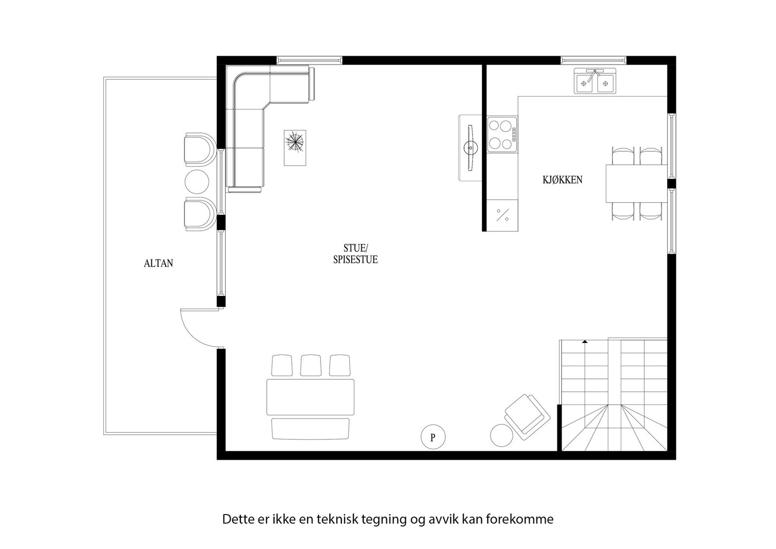 Plantegning - 2. etasje Galleribilde