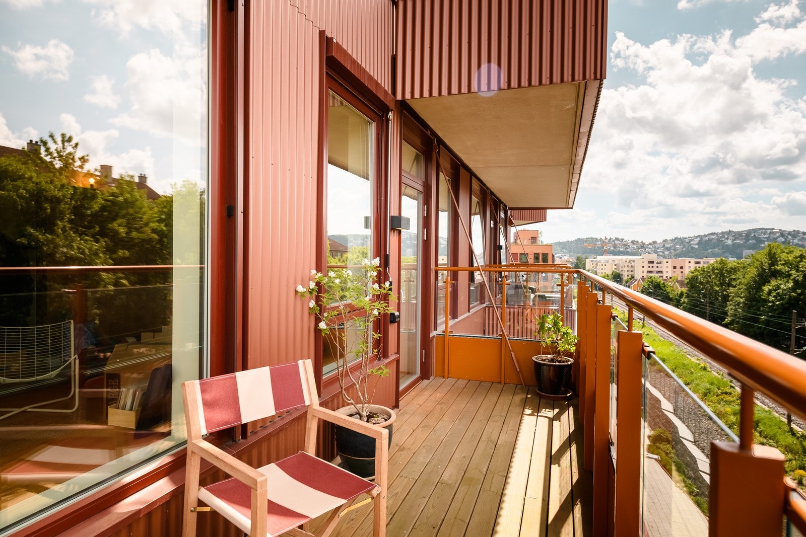 Plass til både sittegruppe og planter. Galleribilde