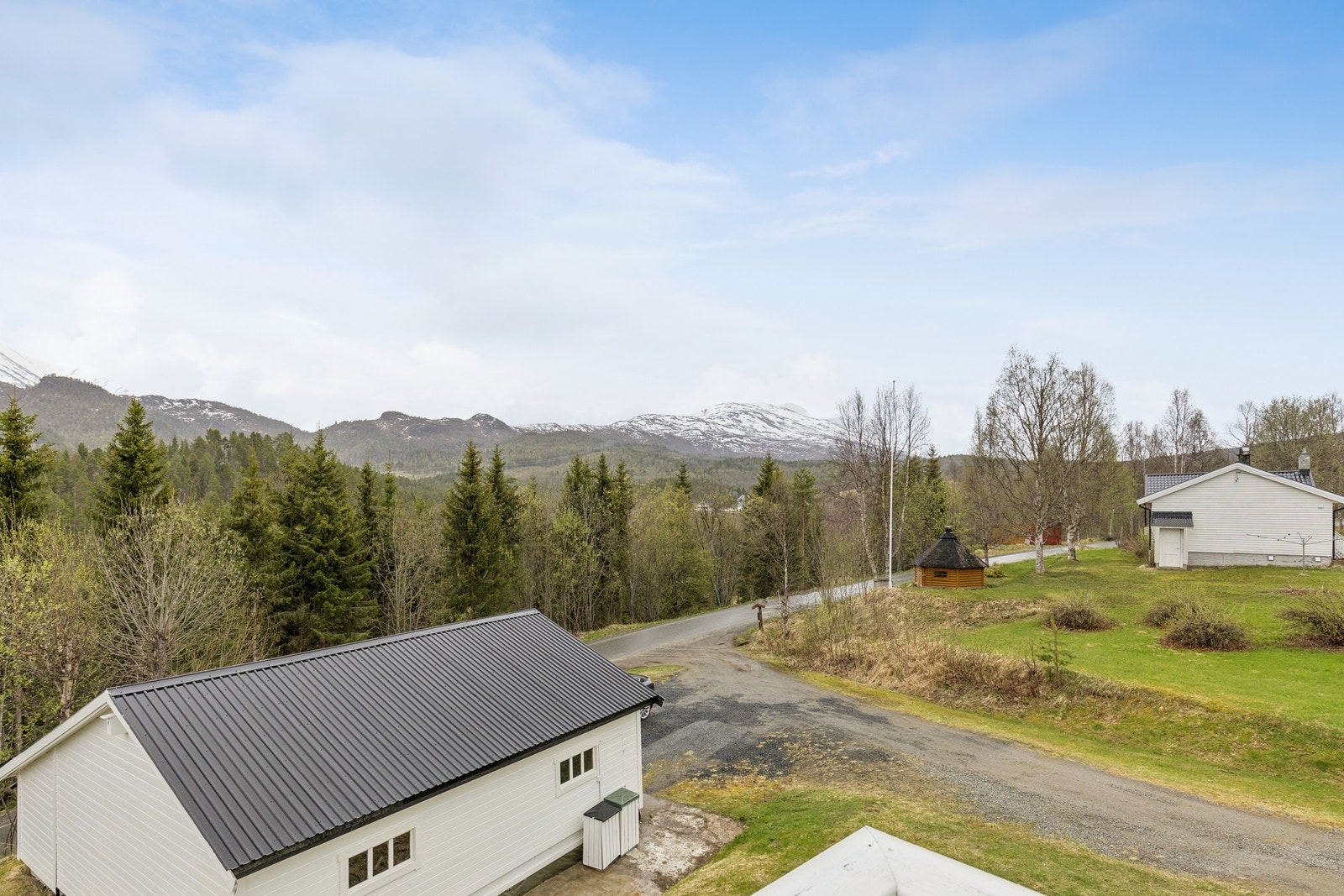 Utsikt og balkong Galleribilde