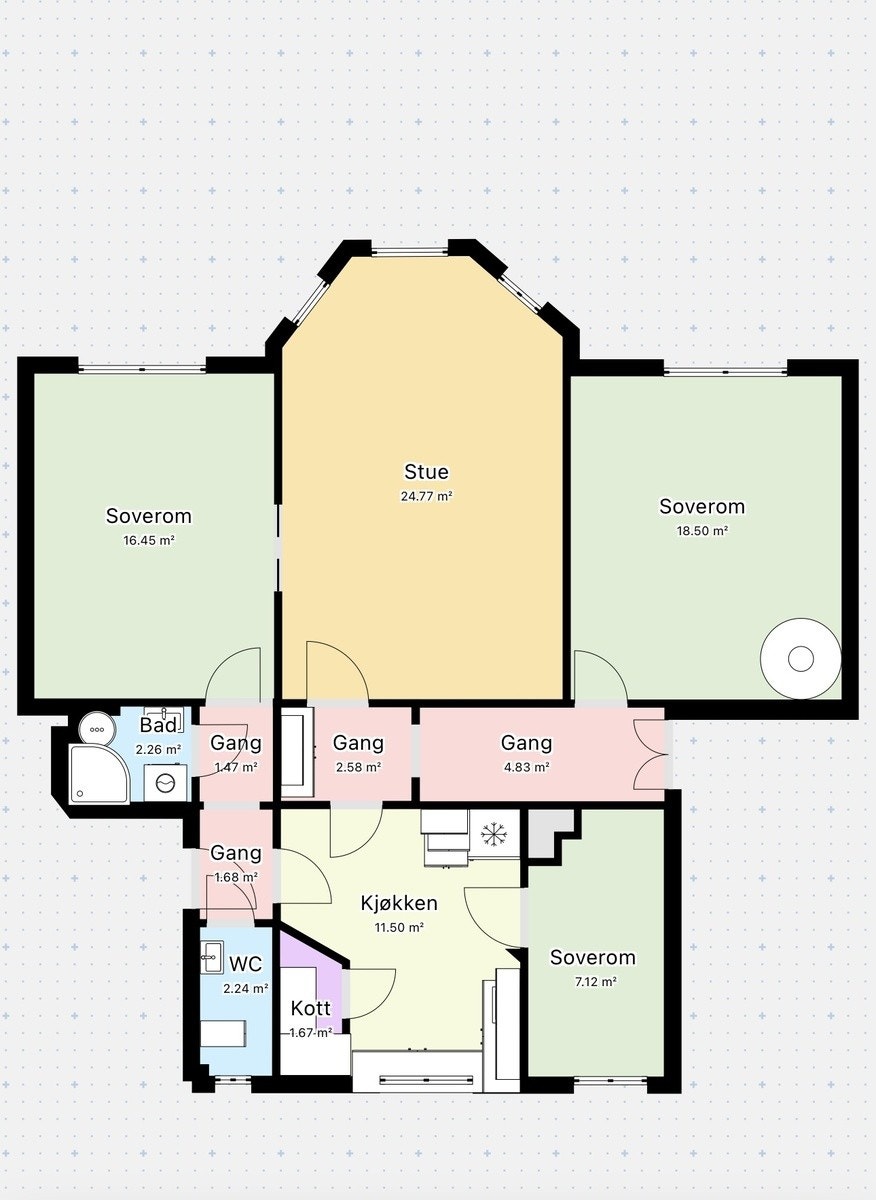 Planløsning Galleribilde