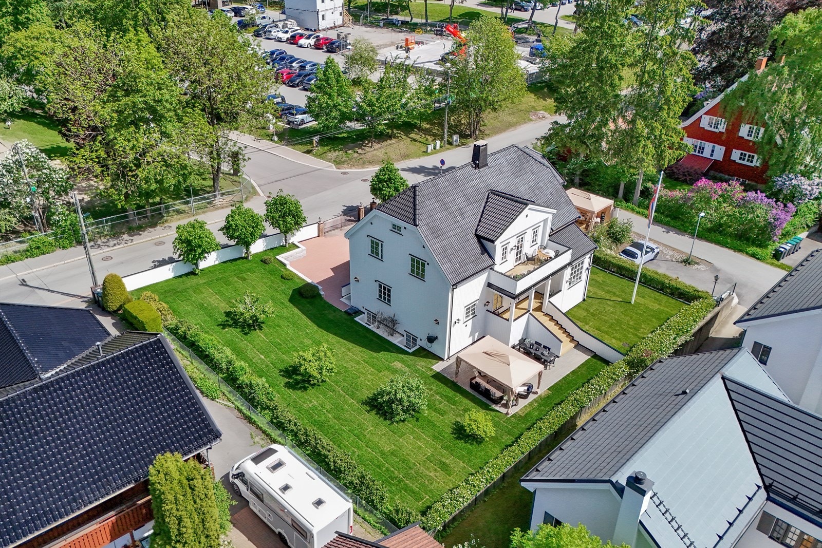 Seksjon nr 1 disponerer stor hagedel Galleribilde