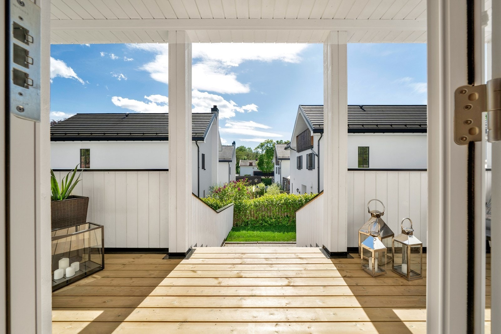 Overbygget terrasse Galleribilde