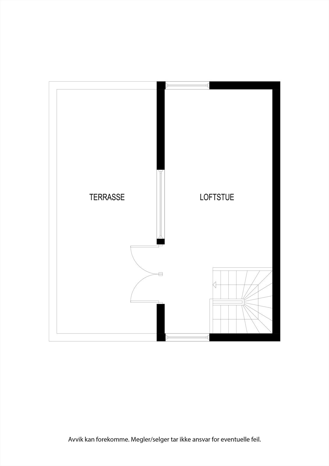 3.etg/loftstue Galleribilde