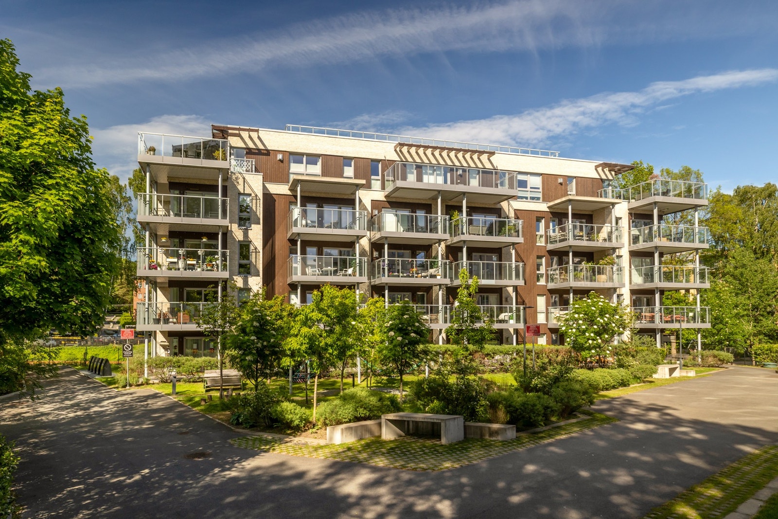 Harbitzalléen Boligsameie 27-41 består av 162 seksjoner Galleribilde